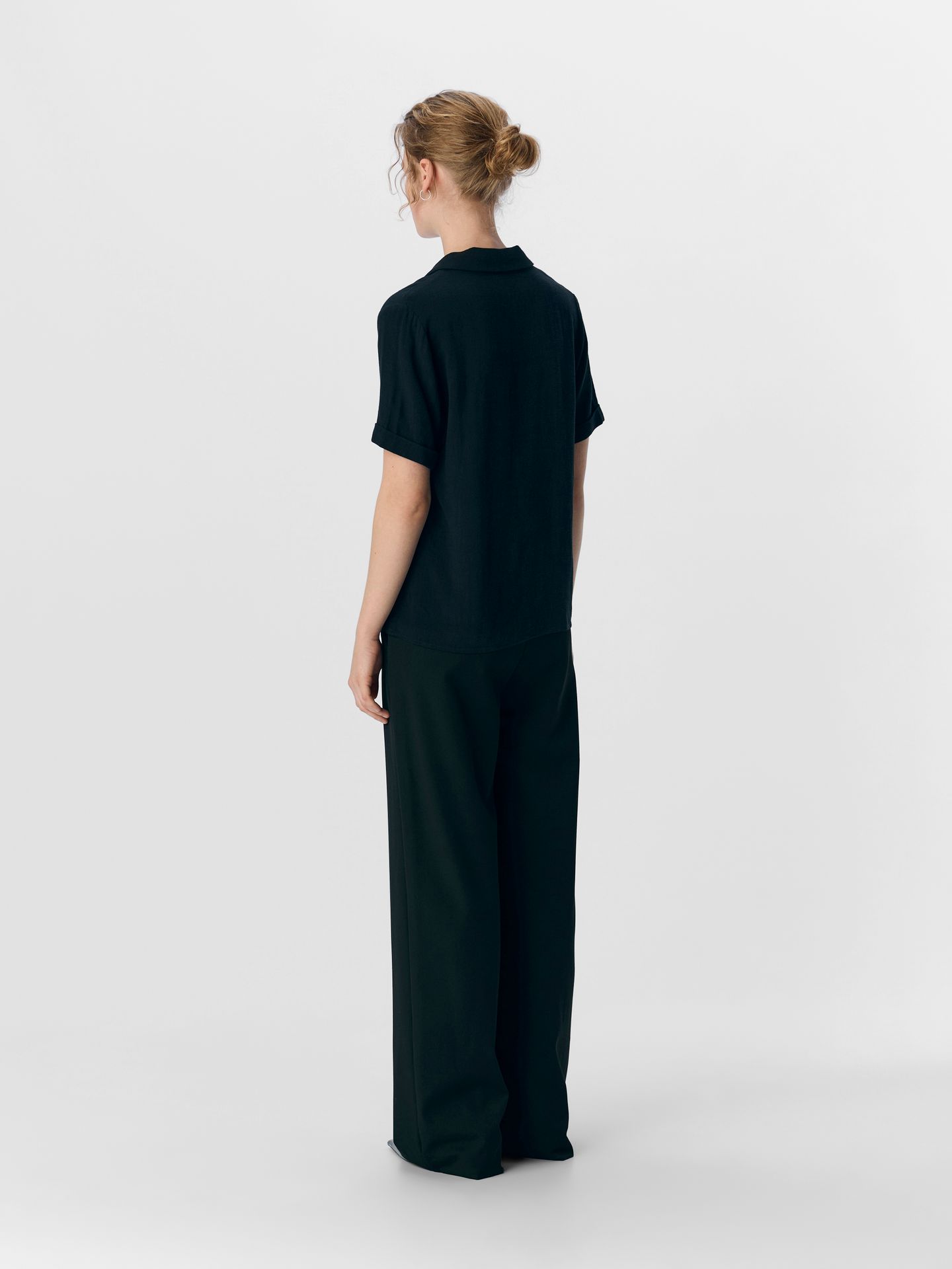 Object OBJSANNE S/S RE SHIRT NOOS Black 2900154911048