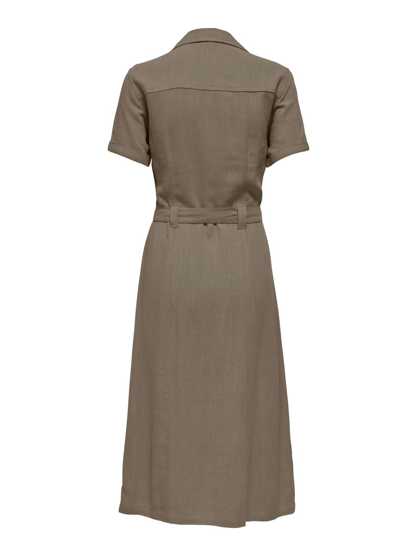 Only ONLSIESTA SS LIN BL SHIRT DRESS PNT Walnut 2900165236017