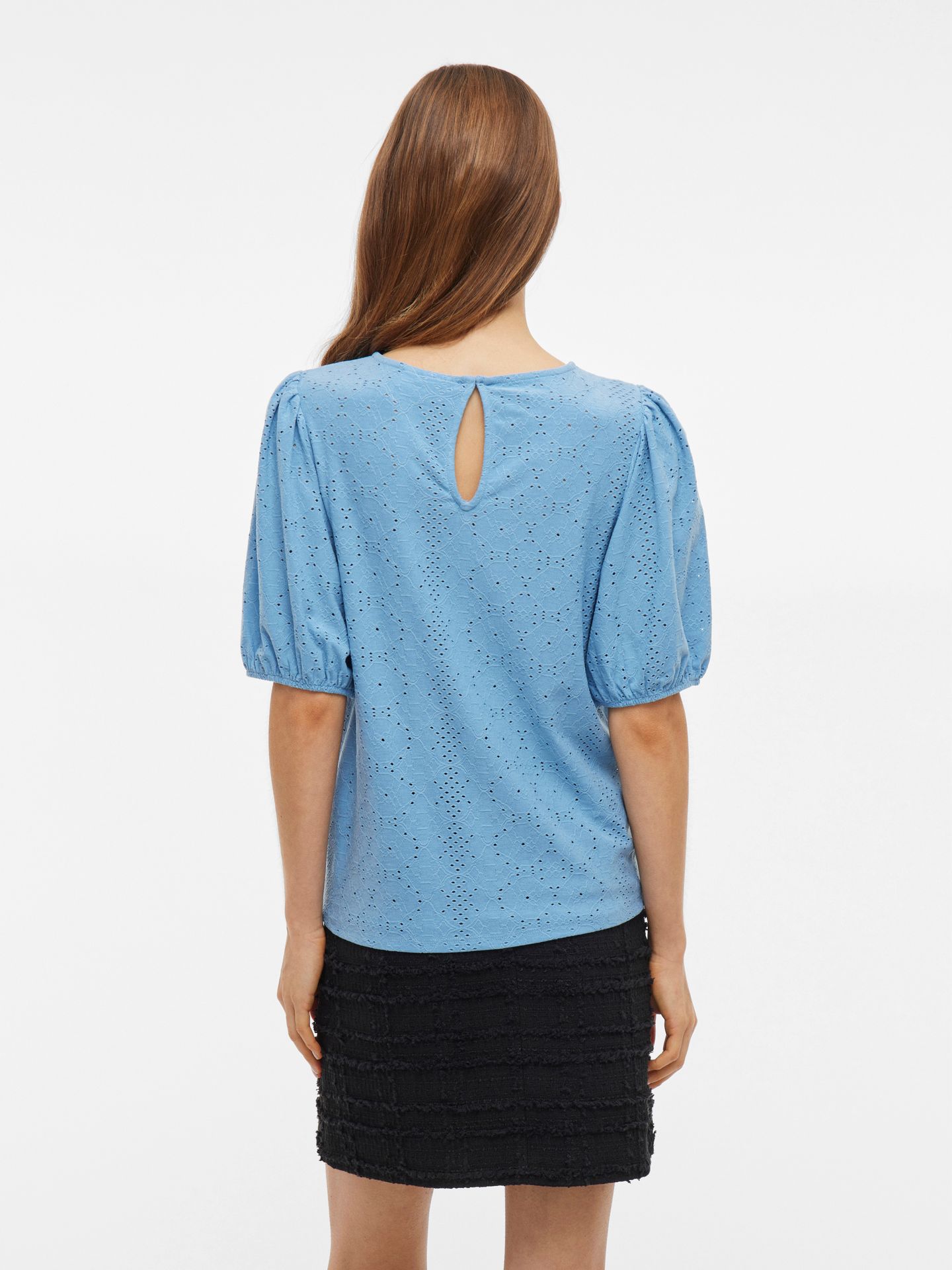 vila VIKALLY O-NECK 2/4 TOP - NOOS Blissful Blue 2900154954038 vila VIKALLY O-NECK 2/4 TOP - NOOS Blissful Blue 2900154954038