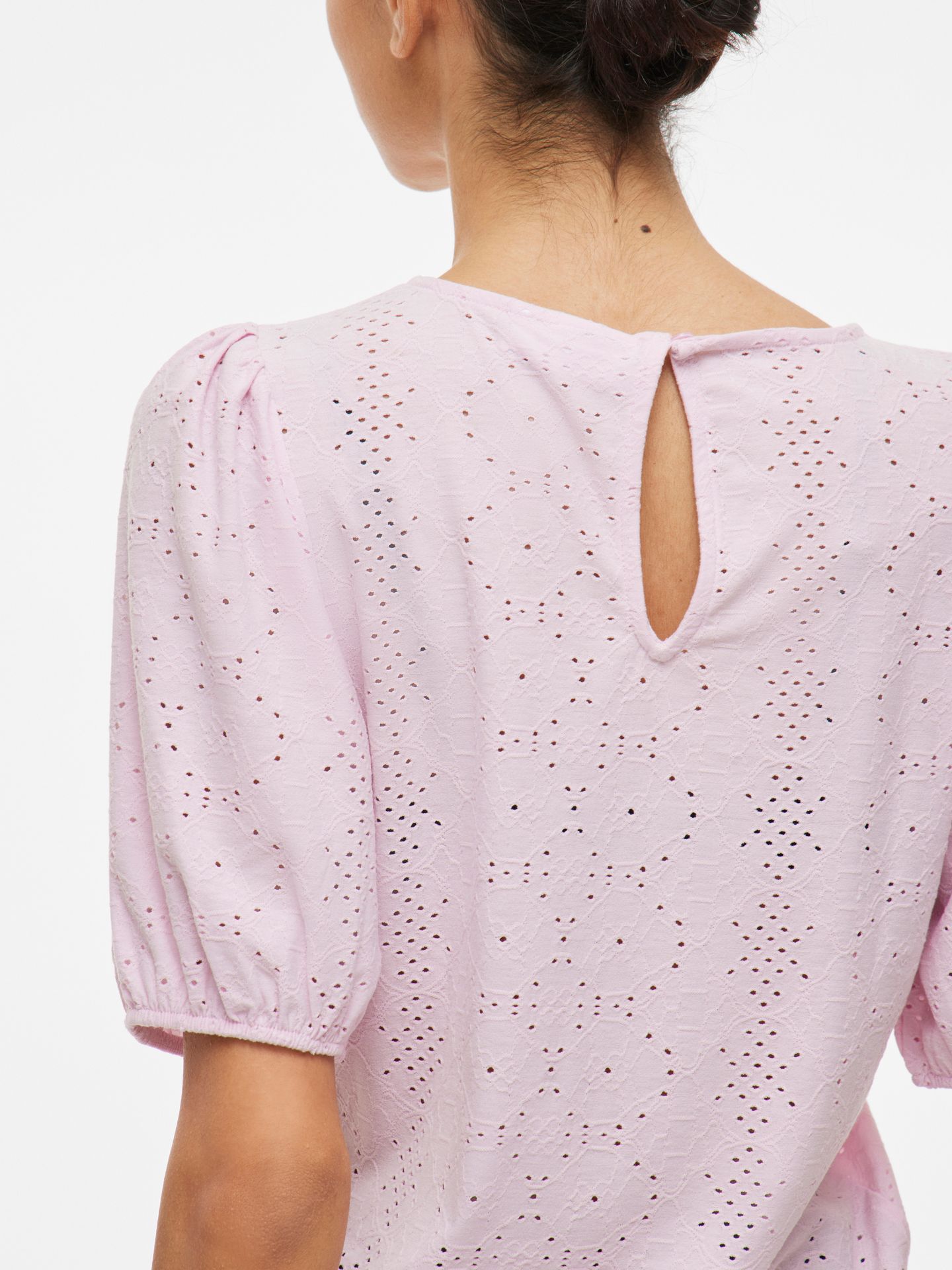 vila VIKALLY O-NECK 2/4 TOP - NOOS Winsome Orchid 2900154953017