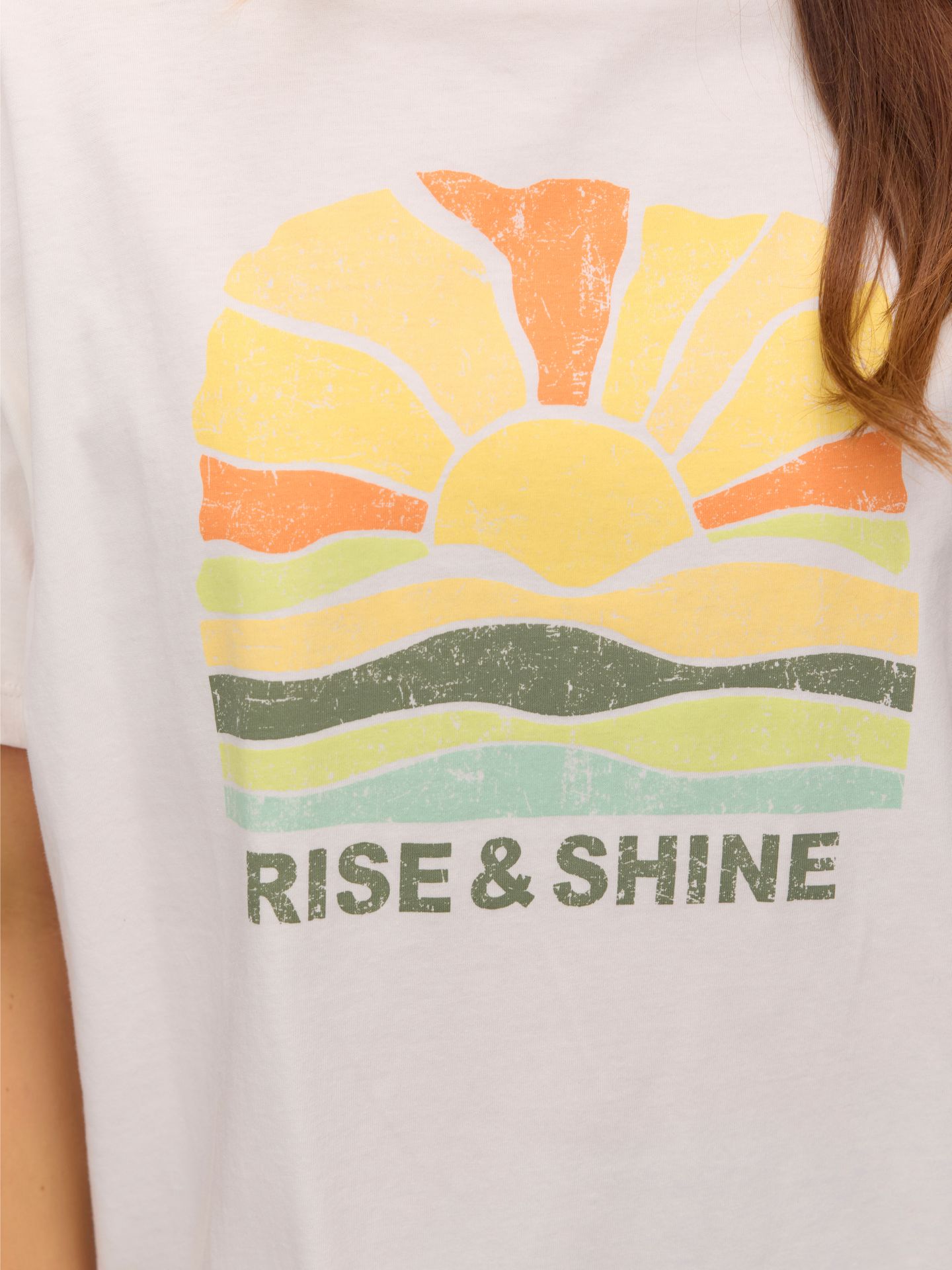 Vero Moda VMDINA S/S BOAT NECK TOP JRS BTQ GA Snow White/Tomato 2900154959057