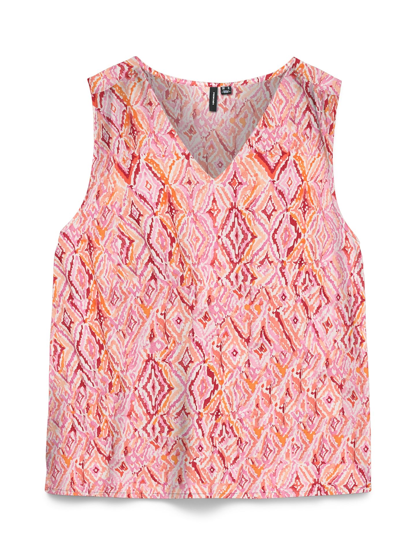 Vero Moda VMEASY JOY S/L V-NECK TOP WVN GA Snow White/Dina 00112445-EKA26011400003480