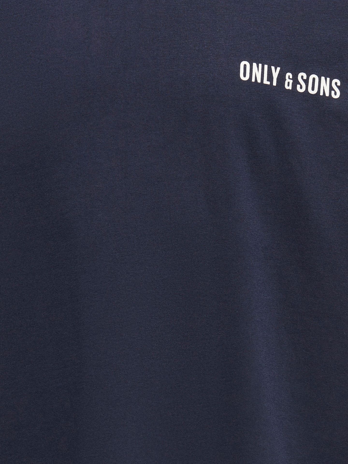 Only & Sons OSJARTSY LIFE SS OVS B. PRINTED TEE Night Sky/BACK PALM FRONT OS 2900154982017