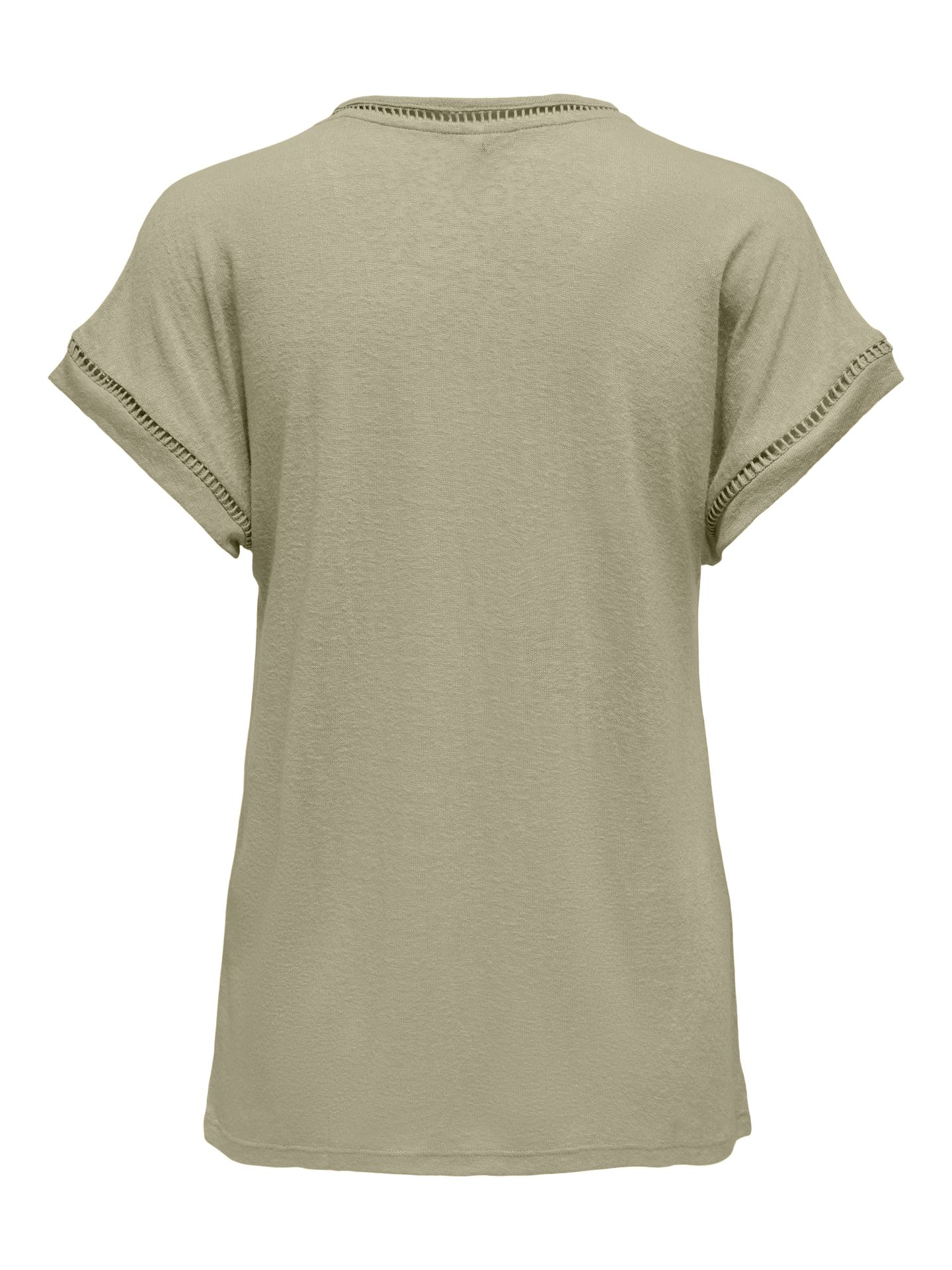 Only ONLPENNY S/S V-NECK TOP JRS Elm 2900154995017