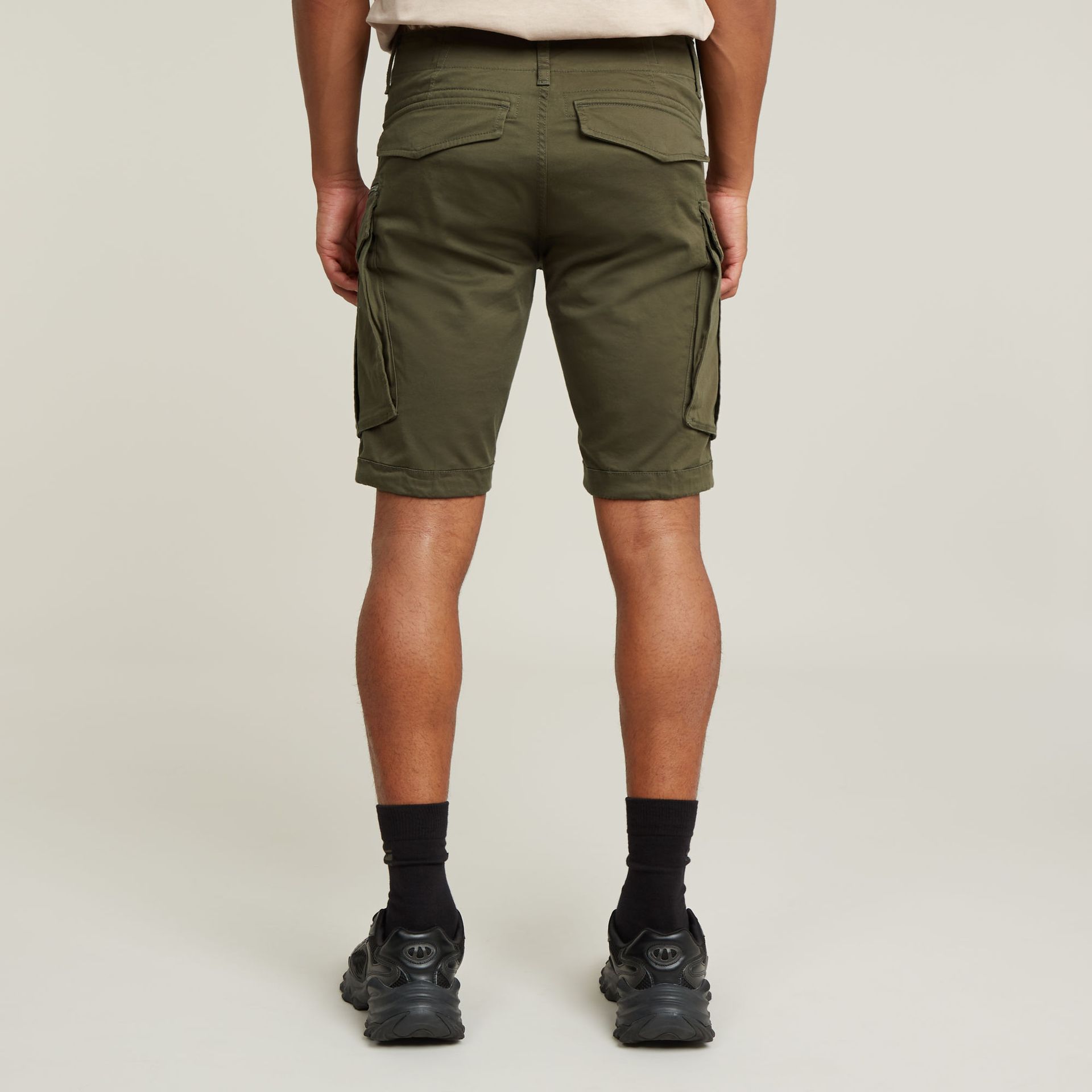 G-star Raw Rovic zip regular short 1260 gs grey 2900155005098