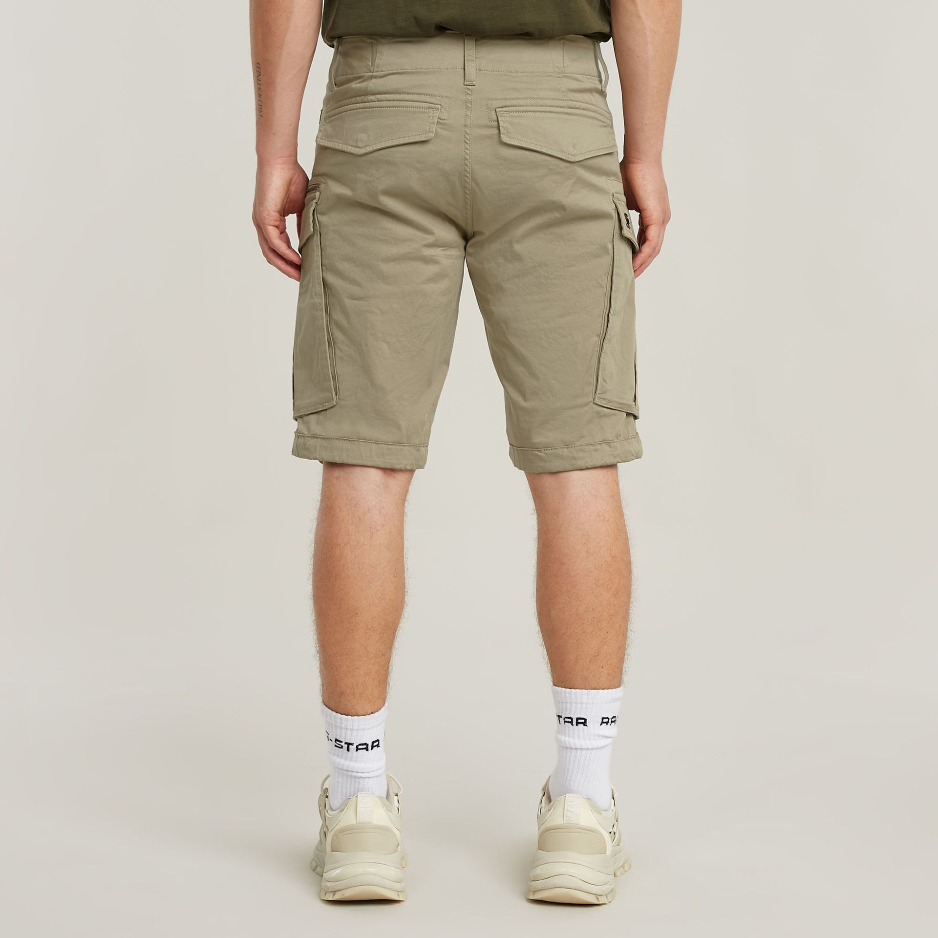 G-star Raw Rovic zip regular short 239 dune 2900155006064