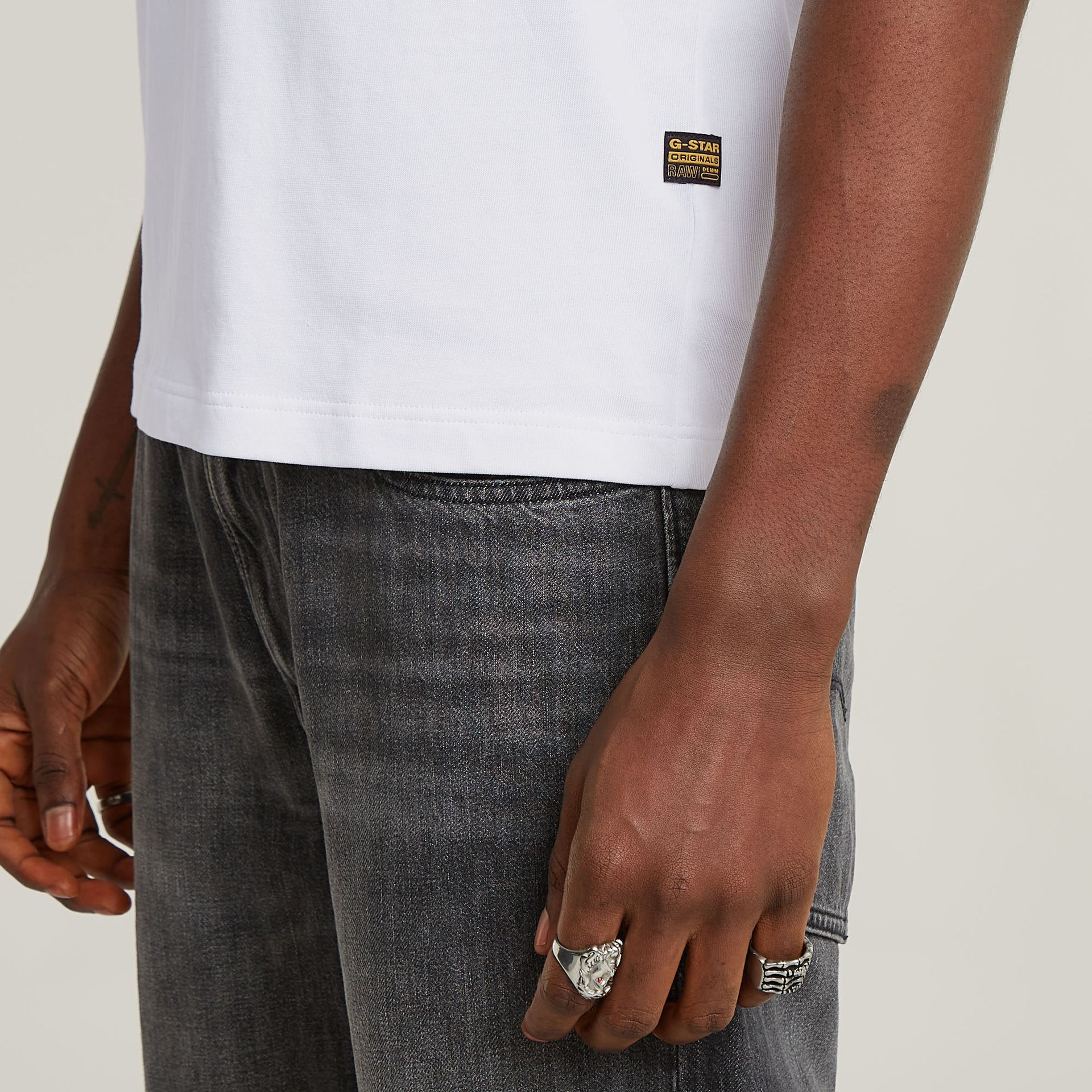 G-star Raw Back gr arch r t 110 white 2900155021067