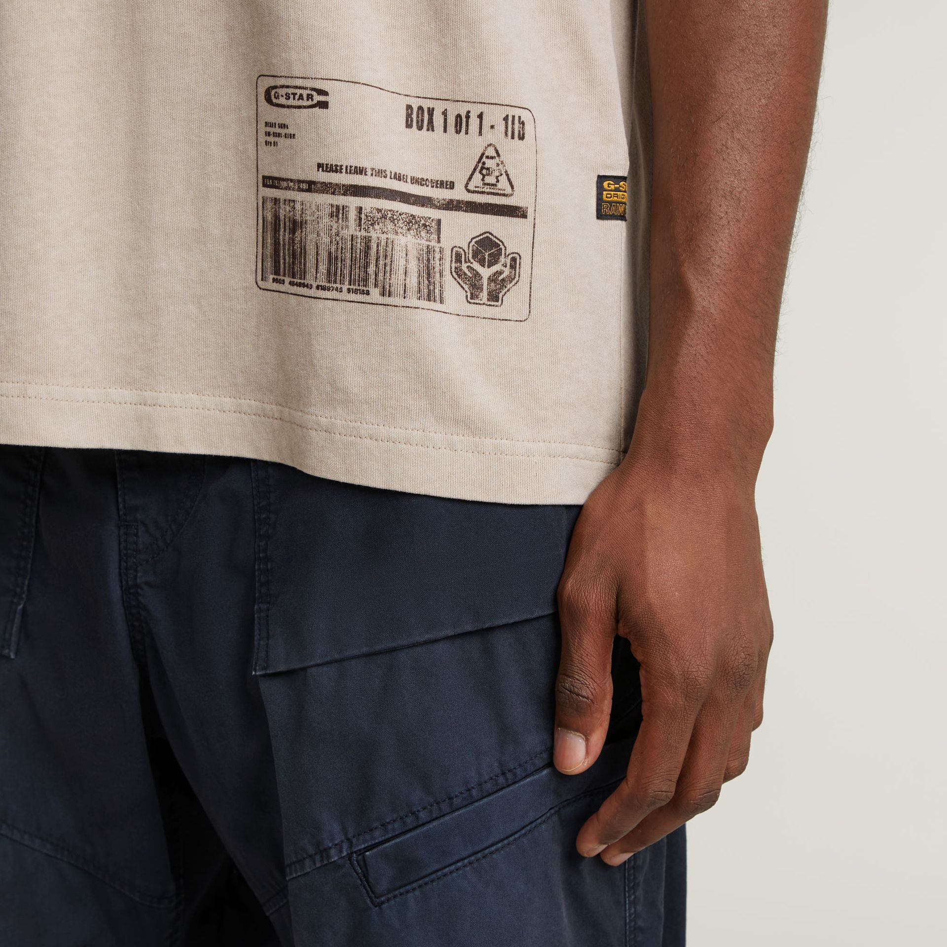 G-star Raw Shipping gr overdyed r t D848 dk brick gd 2900155025034