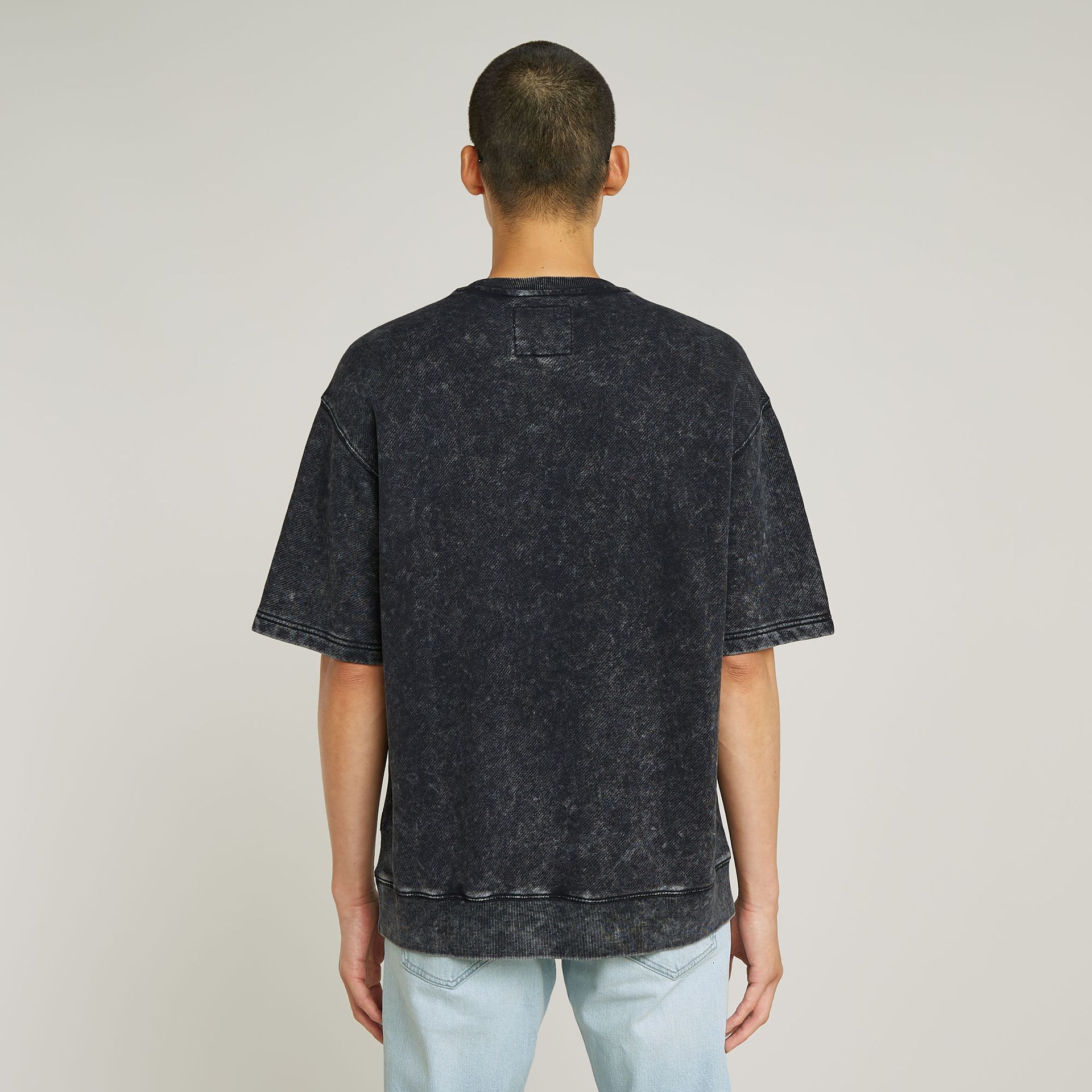 G-star Raw Acid wash loose sw s\s H224 acid dk black 2900155026031