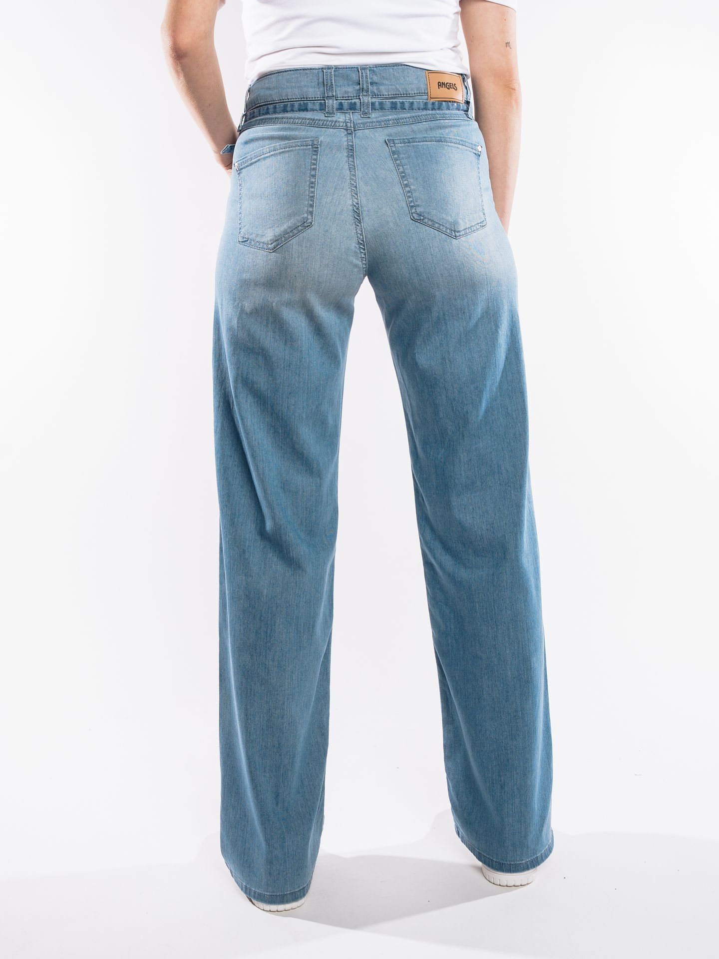 Angels LIZ BELT 3458 light blue used 2900155031417