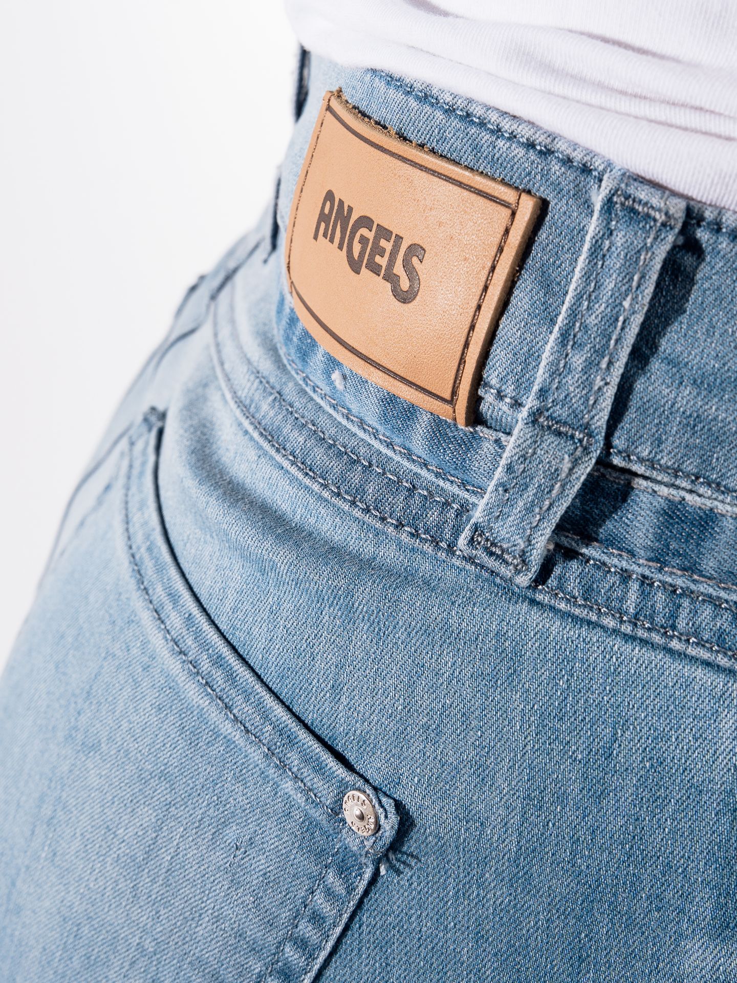 Angels LIZ BELT 3458 light blue used 2900155031417