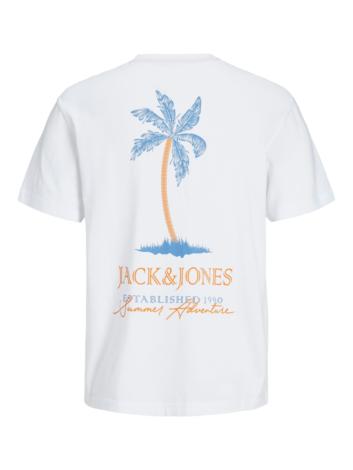 Jack & Jones JJSUMMER VIBES TEE SS CREW NECK JNR White 2900155034012