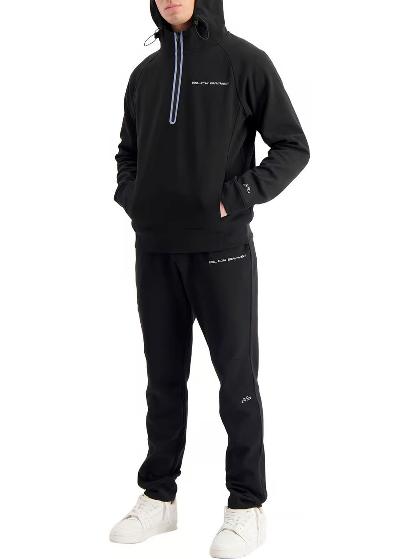Black Bananas Initial tech hoodie Black 2900155087070 Black Bananas Initial tech hoodie Black 2900155087070