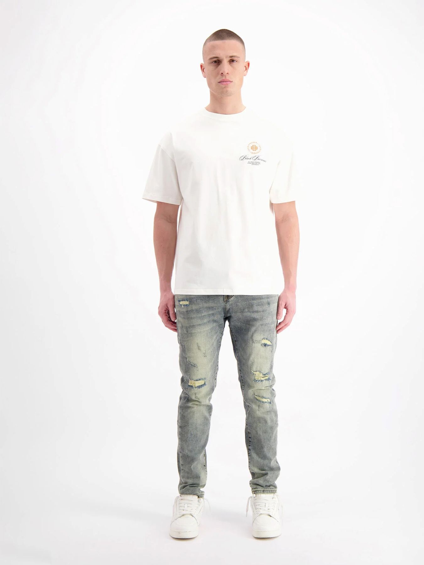 Black Bananas Heaven t-shirt White 2900155089074