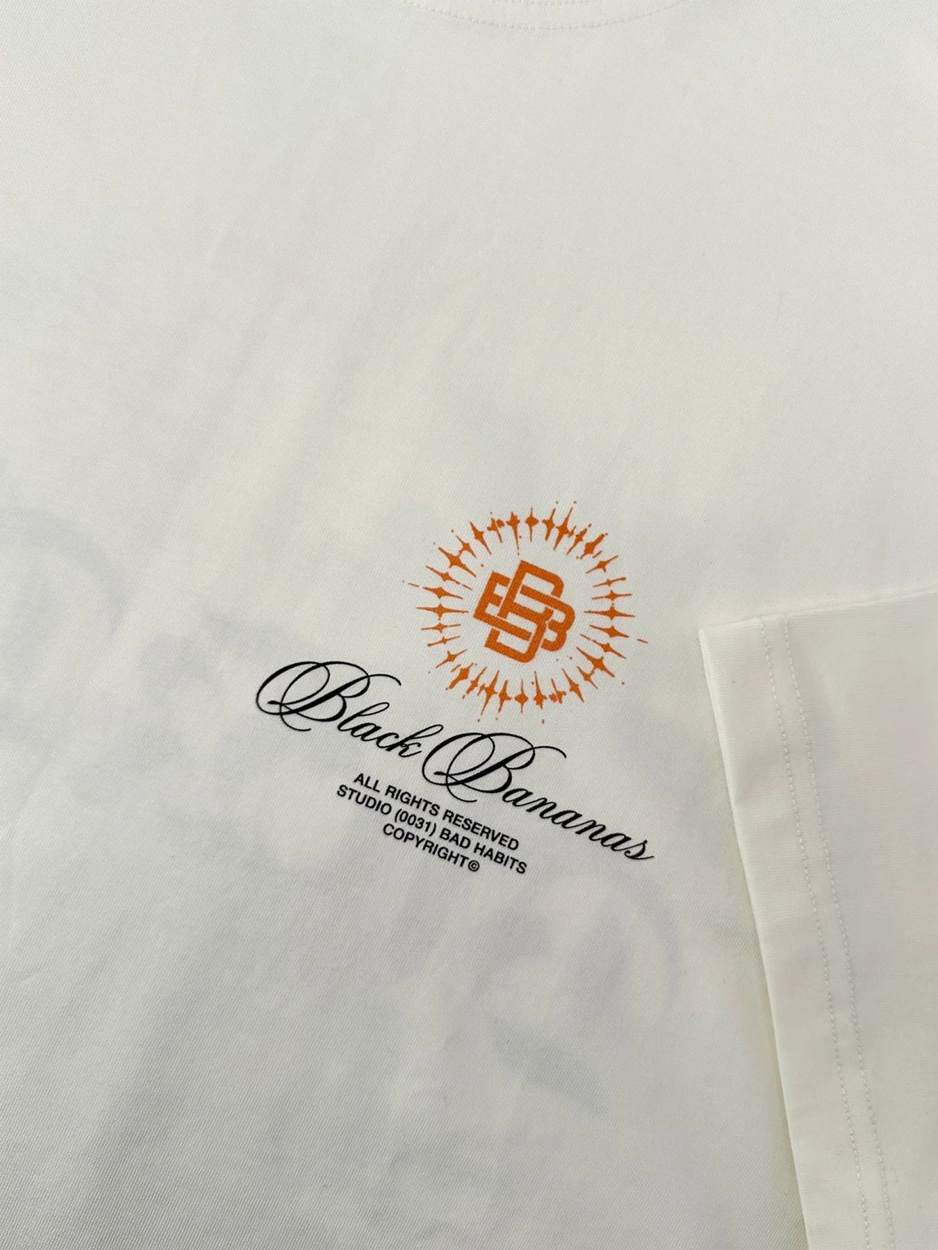 Black Bananas Heaven t-shirt White 2900155089074