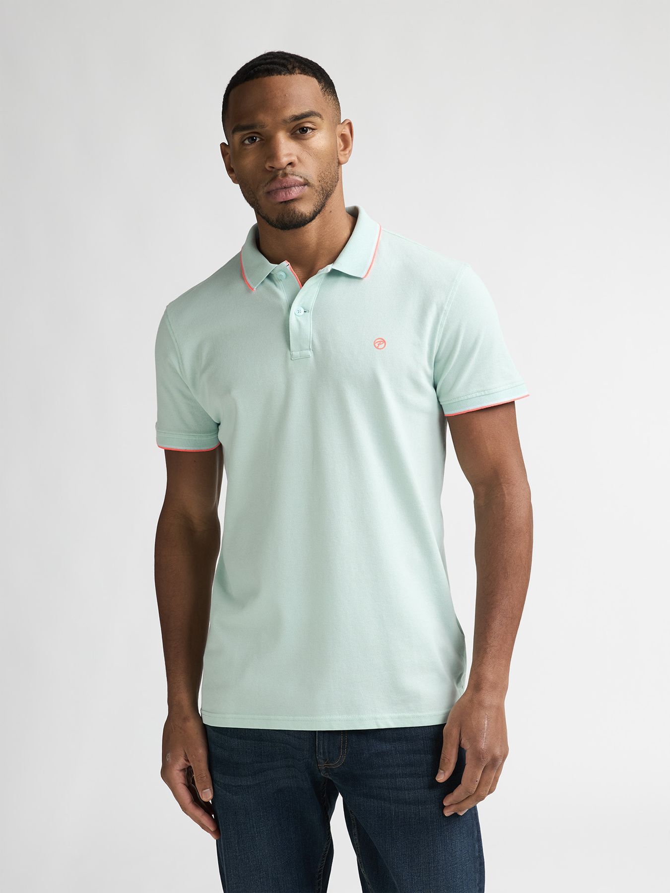 Petrol Industries Men Polo Short Sleeve 6181 cool mint 00112528-EKA26002700000180