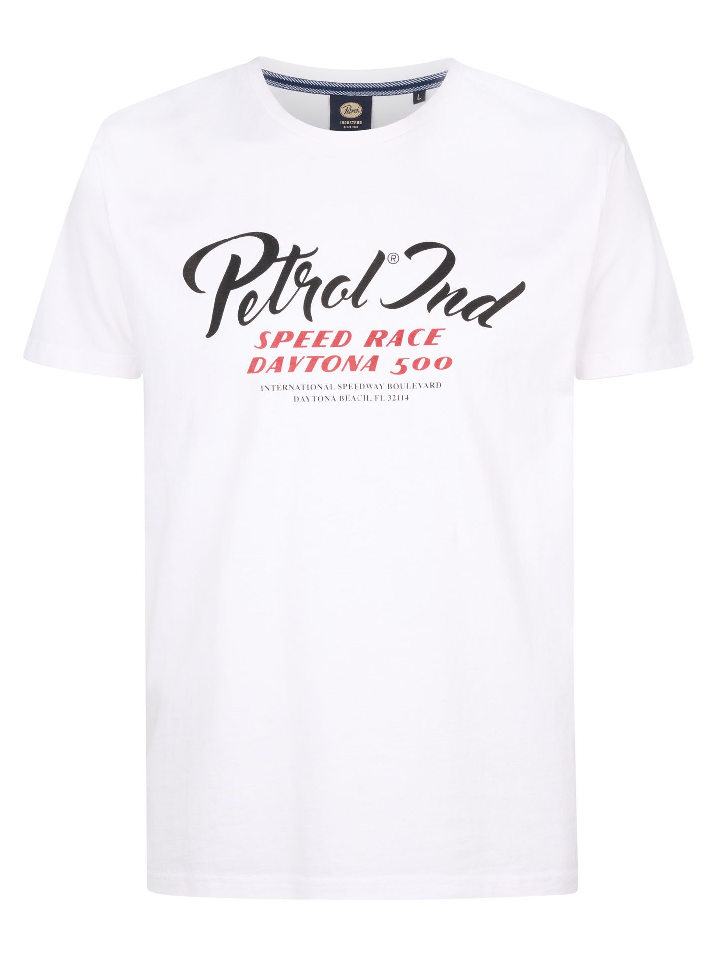 Petrol Industries Men T-Shirt SS Classic Print 0000 bright white 00112534-EKA26002700000122