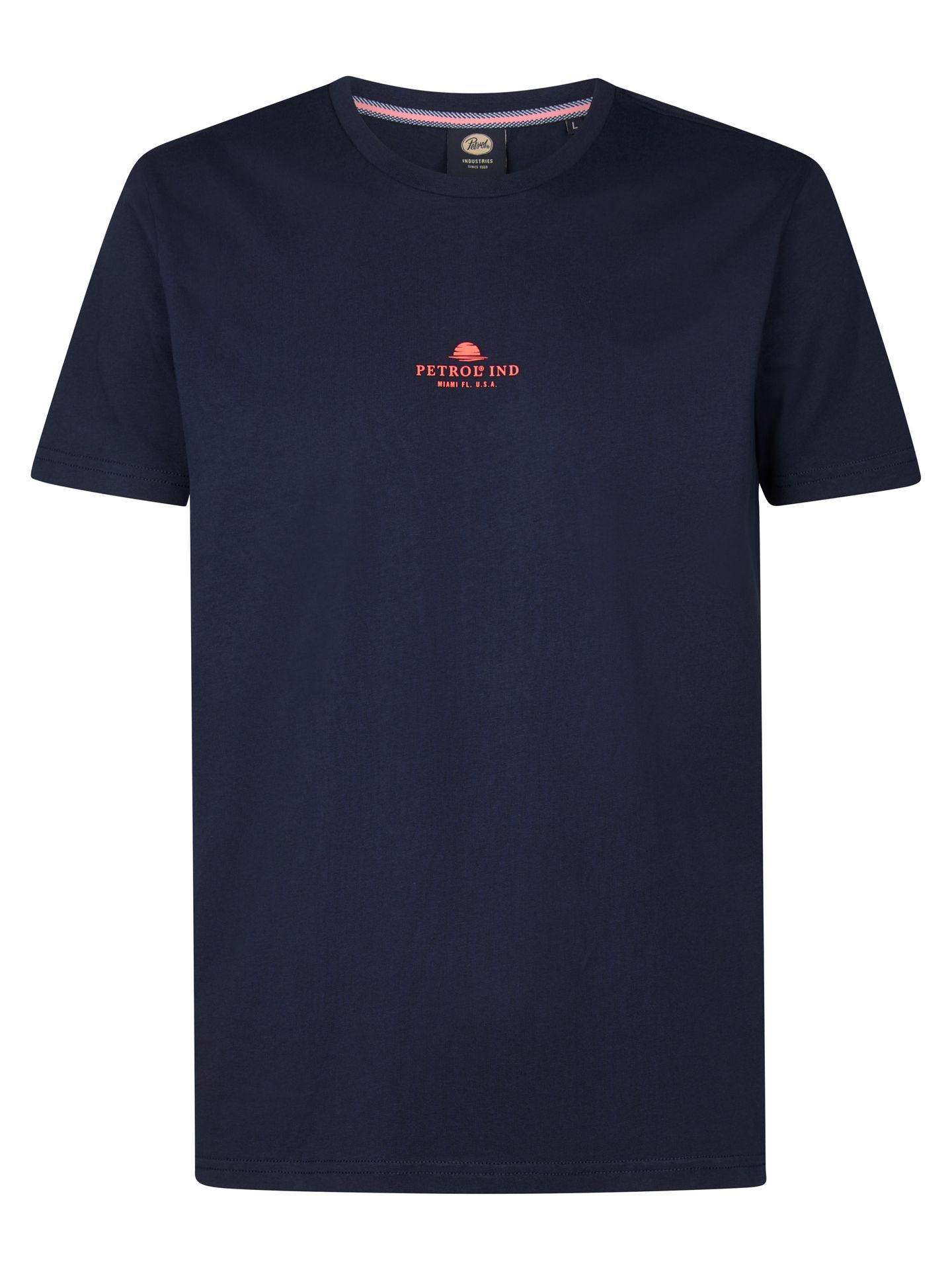 Petrol Industries Men T-Shirt SS Classic Print 5178 navy blue 00112536-EKA26002700000114