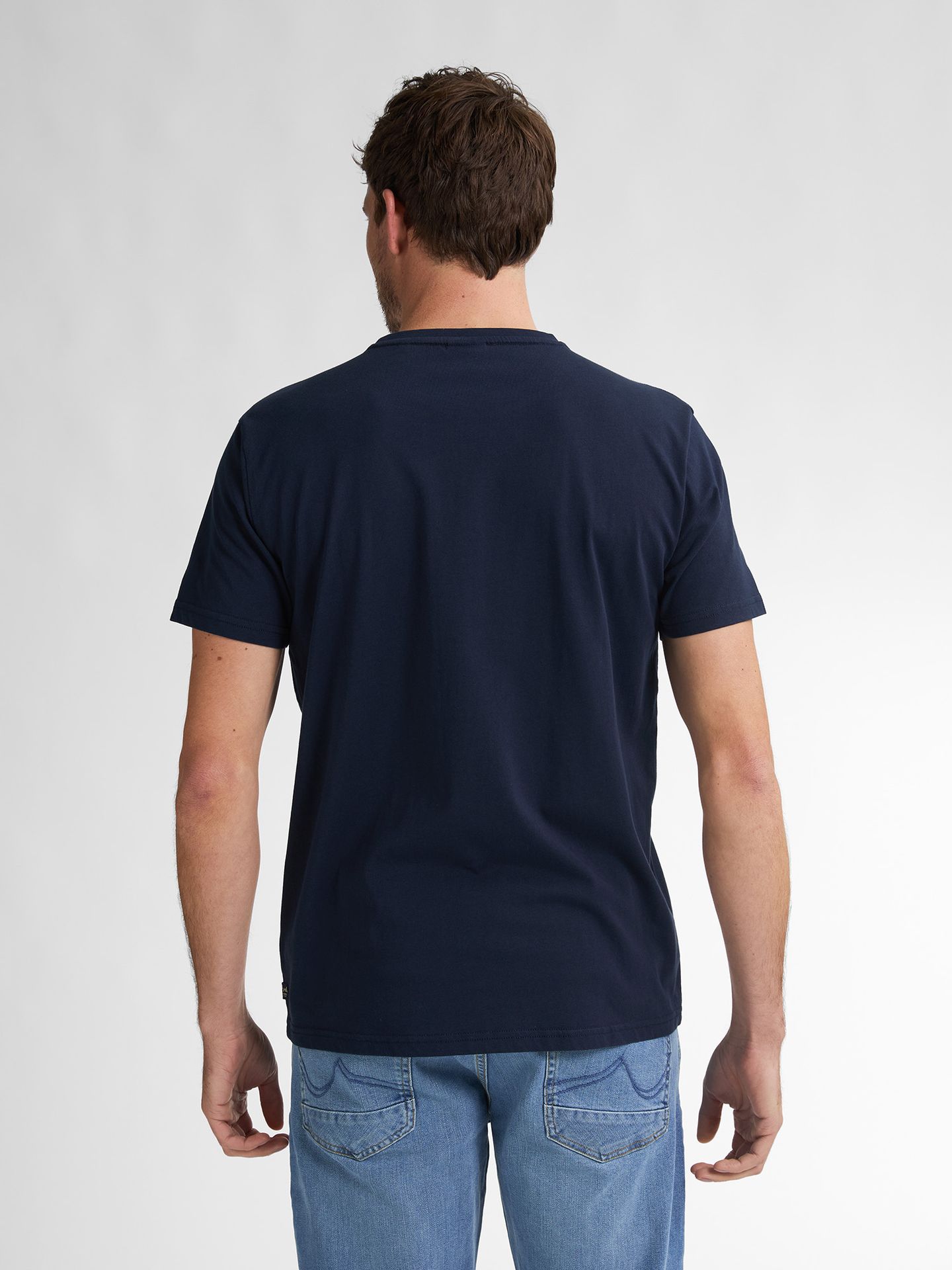 Petrol Industries Men T-Shirt SS Classic Print 5178 navy blue 2900155143066