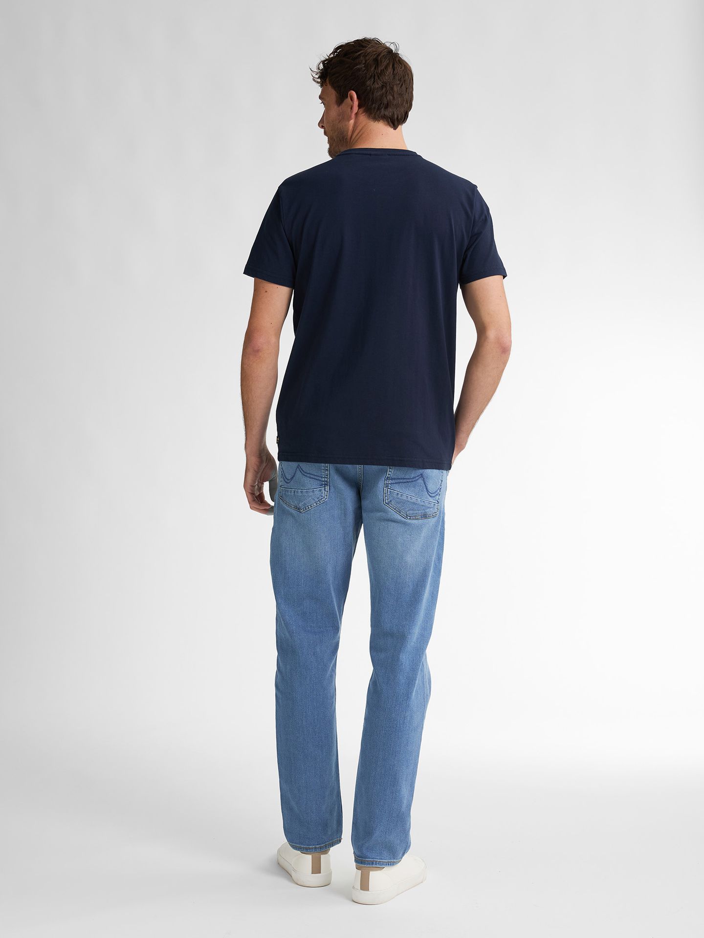 Petrol Industries Men T-Shirt SS Classic Print 5178 navy blue 2900155143066