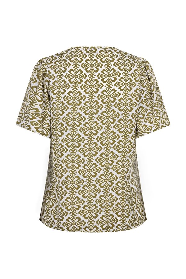 Lofty Manner Blouse Bella 472 green element print 2900155159043