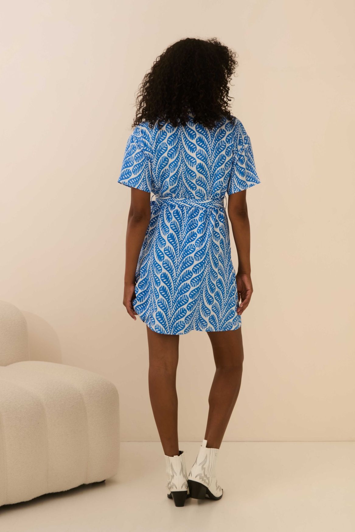 Lofty Manner Dress Sienna 808 lofty leaves print 2900155167062