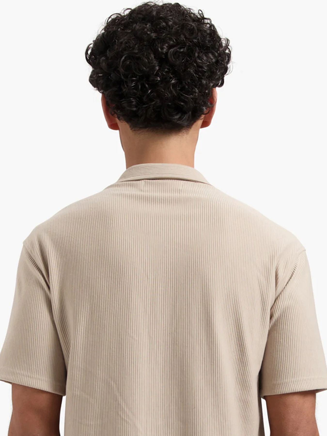 Croyez Croyez ribbed shirt Sand 2900155184038