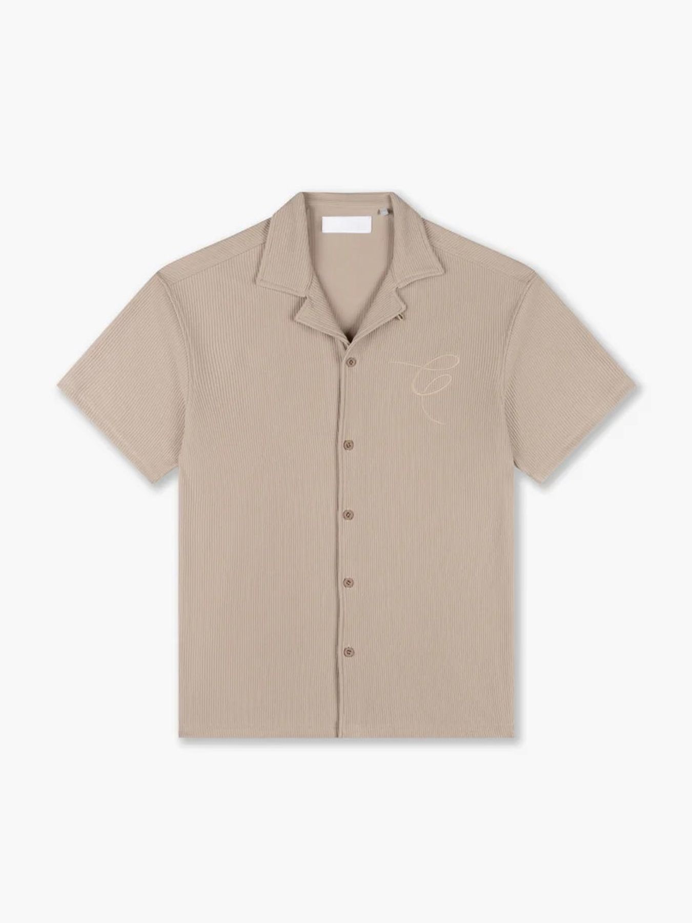 Croyez Croyez ribbed shirt Sand 2900155184038