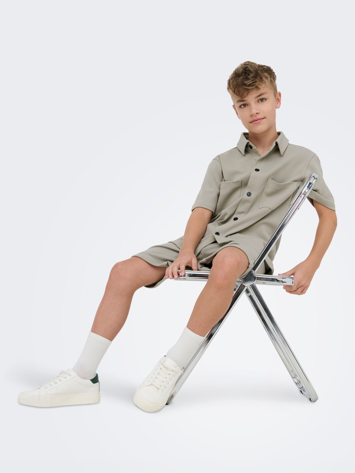 Only & Sons OSJNEW KODYL REG SHORTS SWT Vintage Khaki 2900165155059