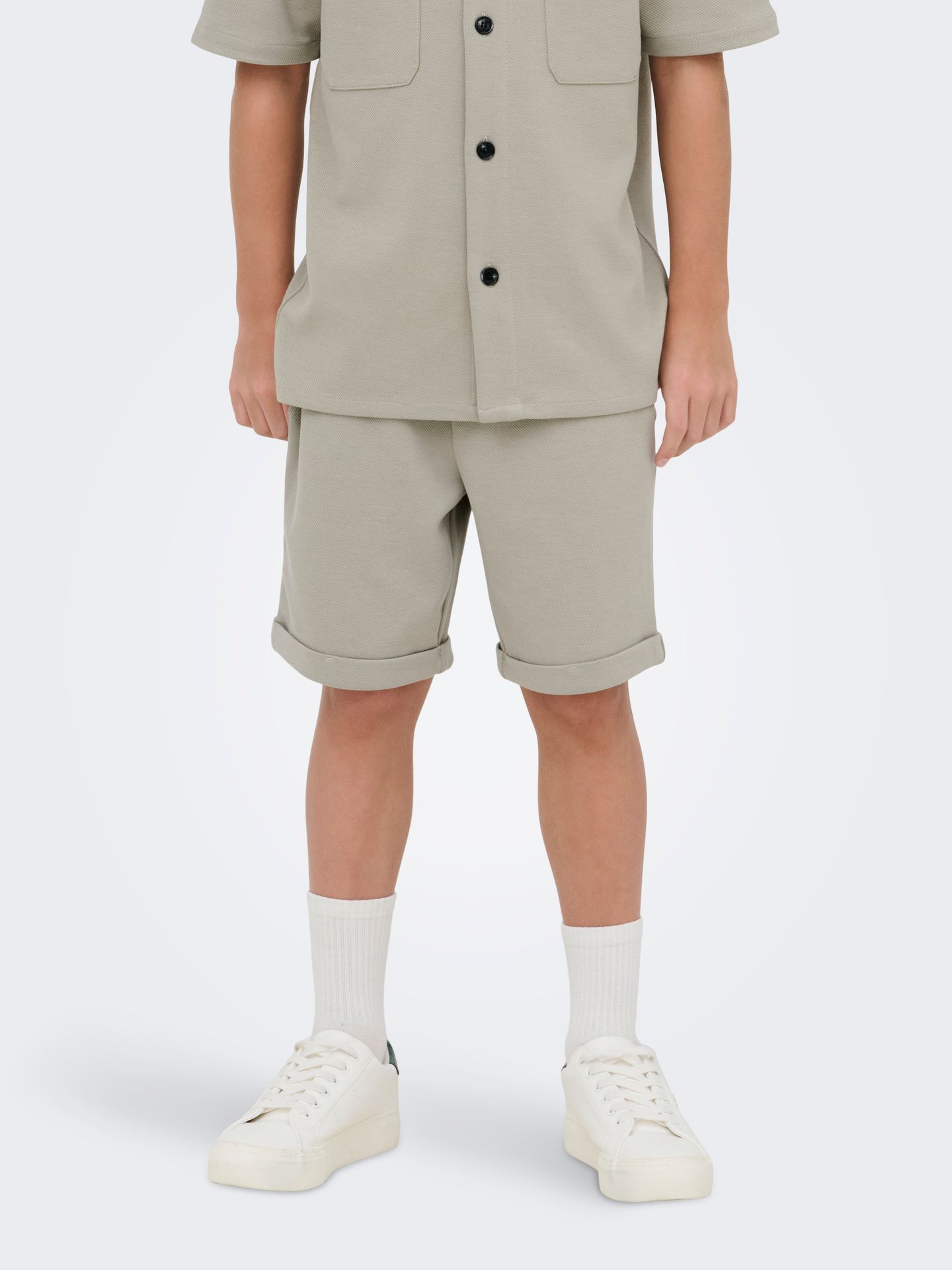 Only & Sons OSJNEW KODYL REG SHORTS SWT Vintage Khaki 2900165155059