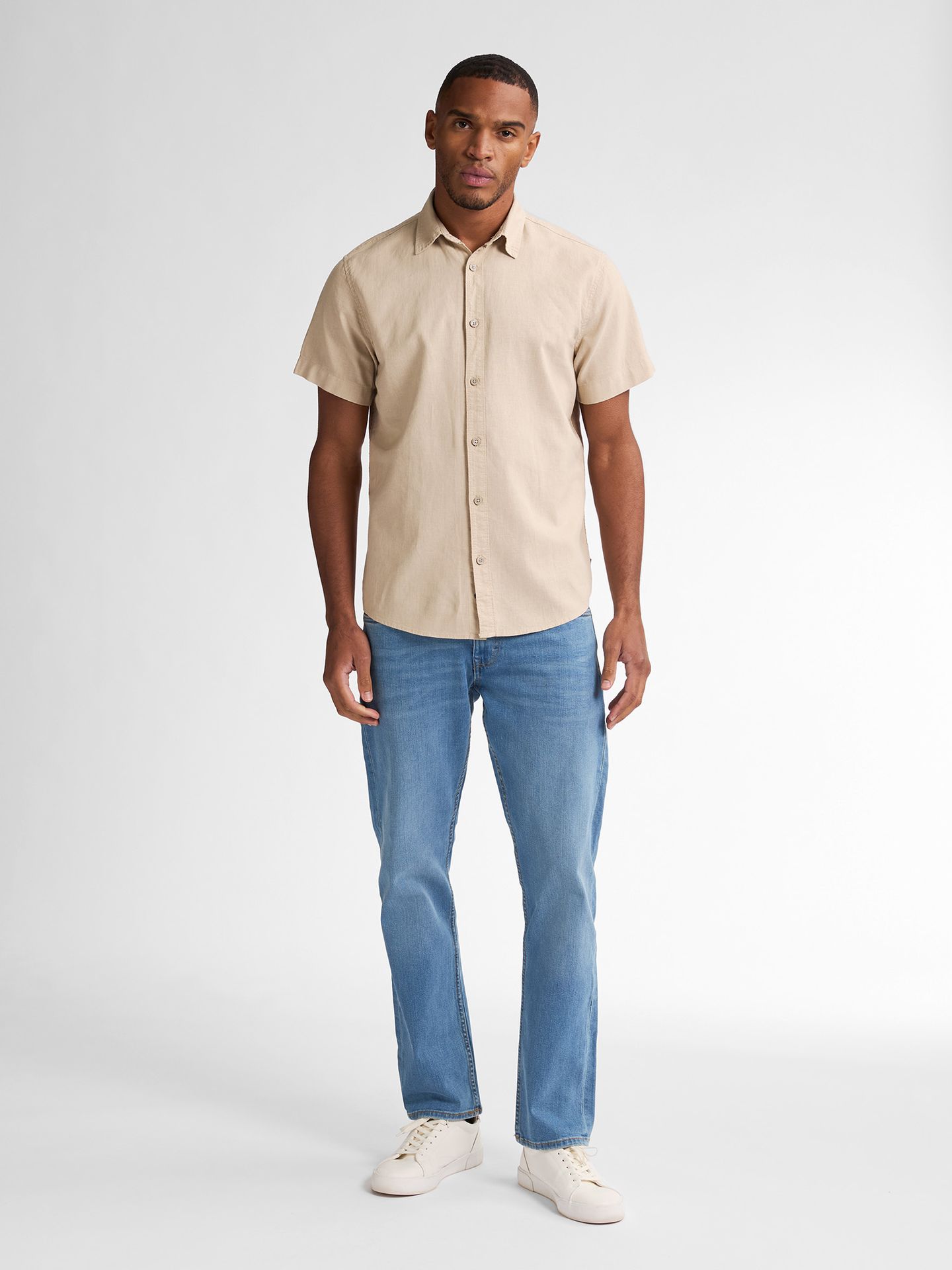 Petrol Industries Men Shirt Short Sleeve Uni 7130 light tan 2900155260077