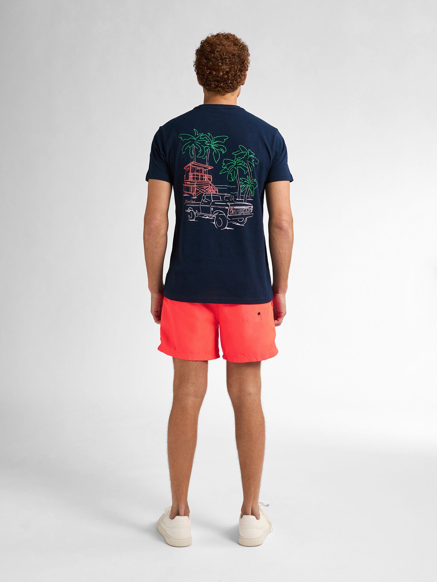 Petrol Industries Men Swimshort 3099 fiery coral 2900155266086