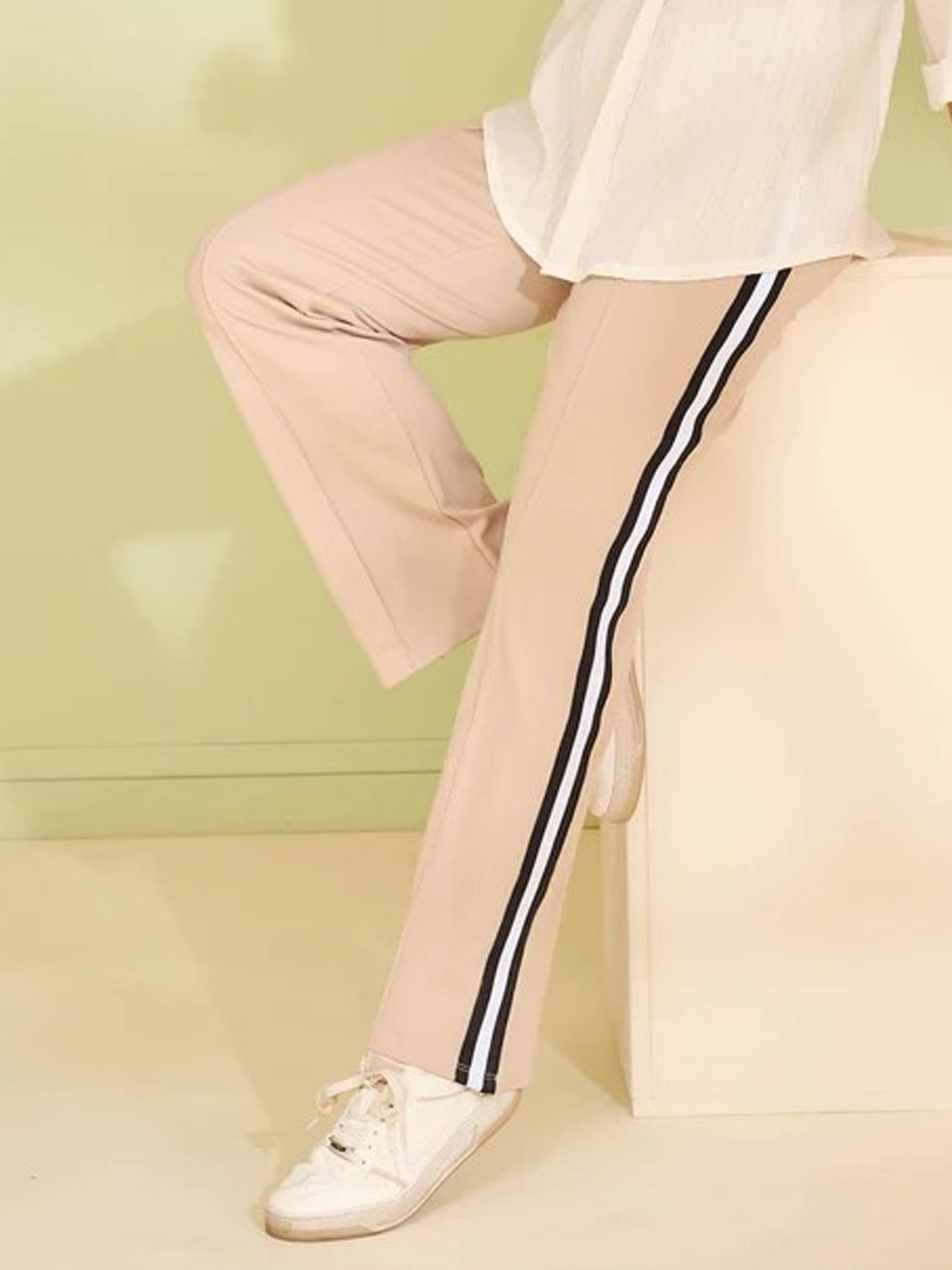 Fos Fashion 7367 Broek Mila Beige 2900155284073