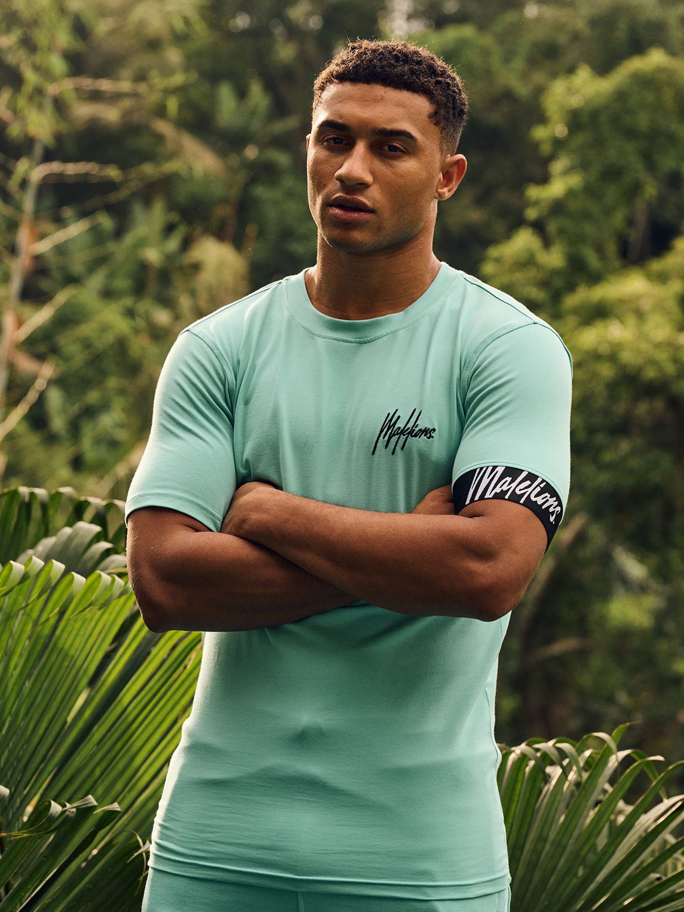 Malelions Men Captain t-shirt 2.0 bright/blue black 00112612-633