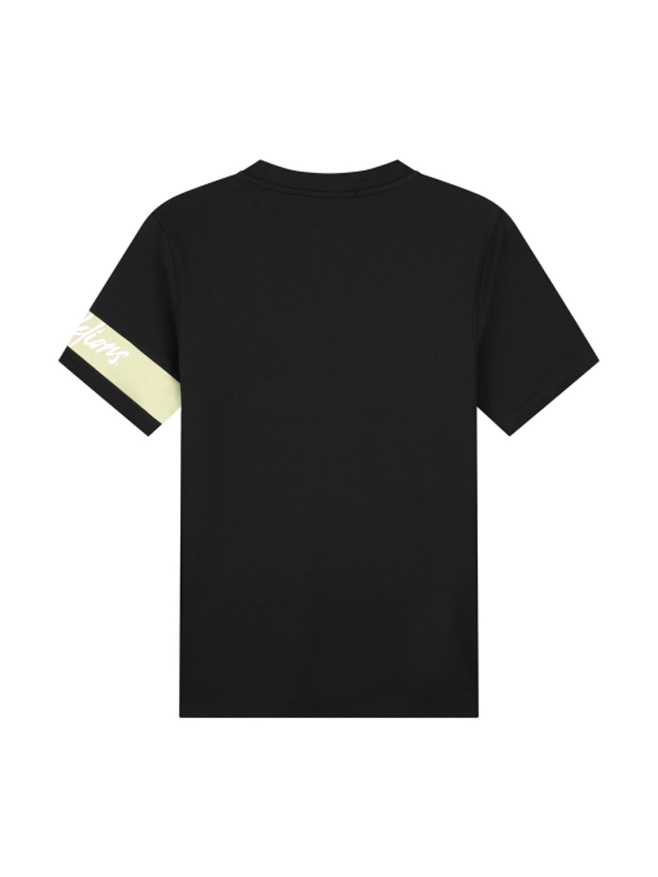 Malelions Men Captain t-shirt Black/Light green 2900155289030