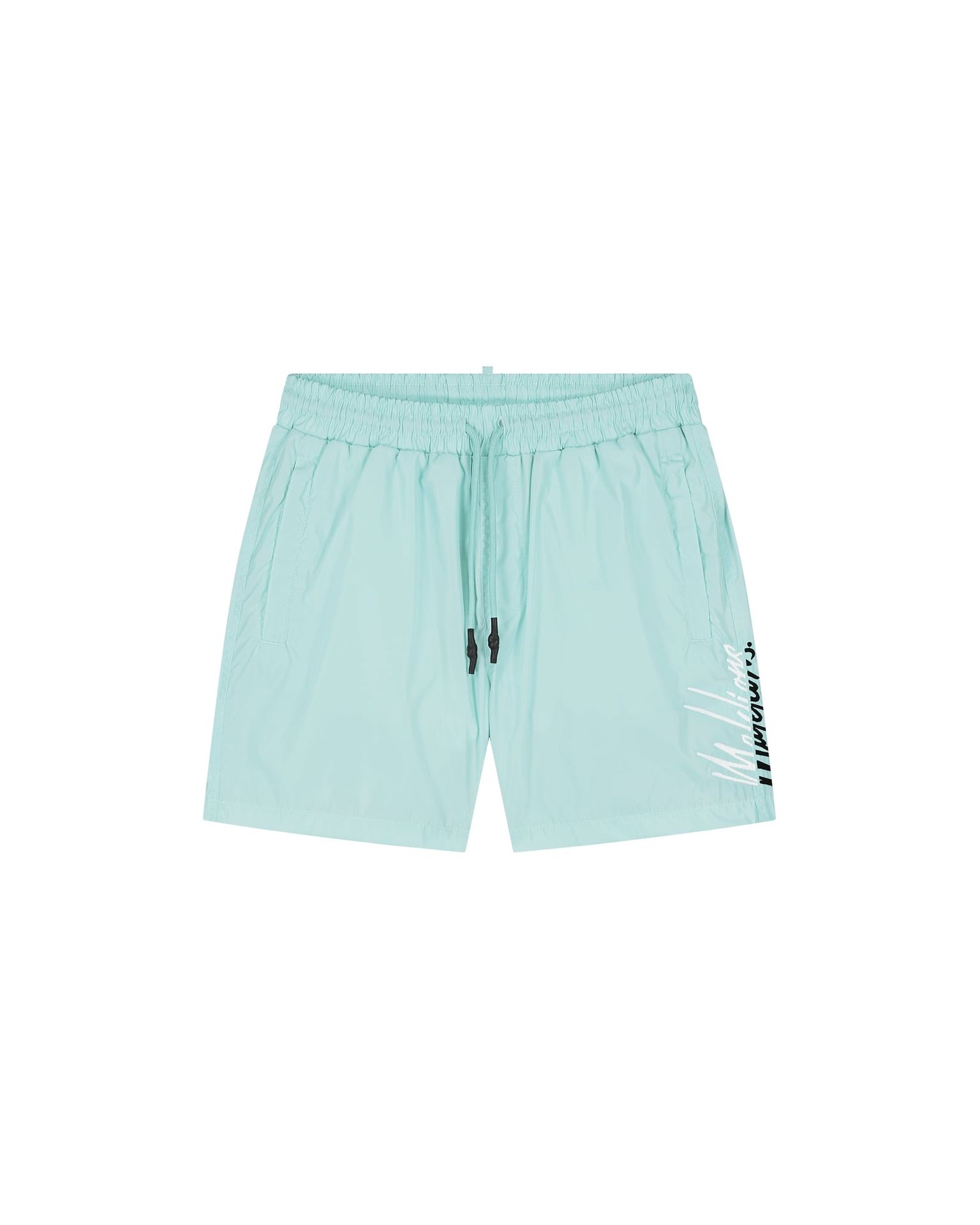 Malelions Men split swim shorts bright blue 2900155295031