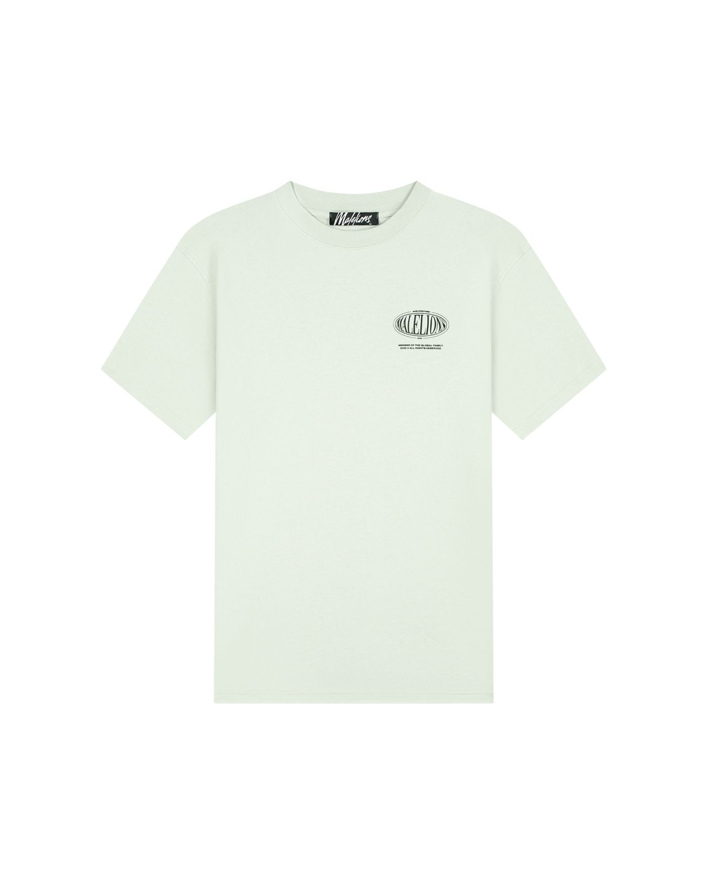 Malelions men members t-shirt 287 Pale Aqua 2900155304047