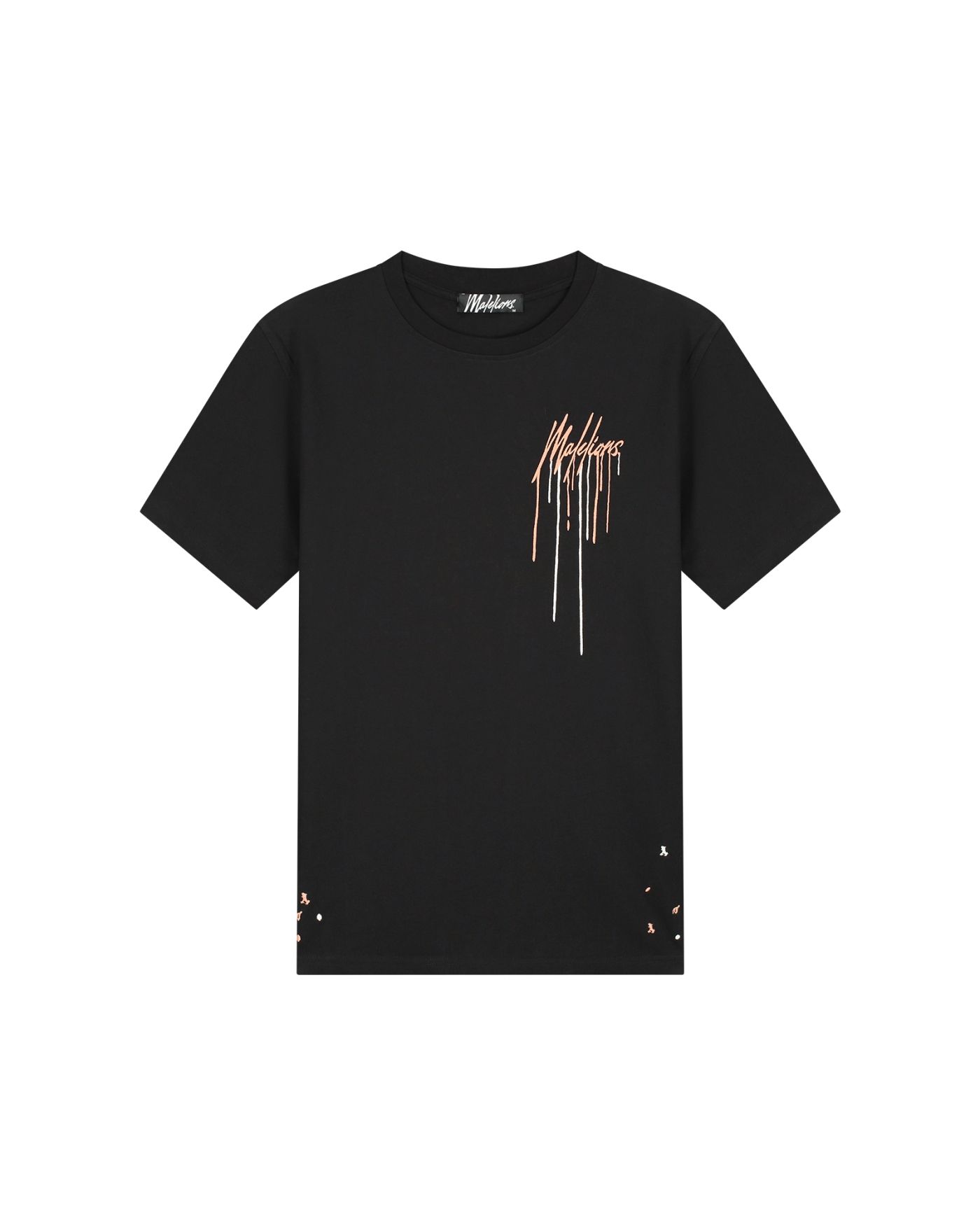 Malelions men painter t-shirt 02A Black 2900155307048