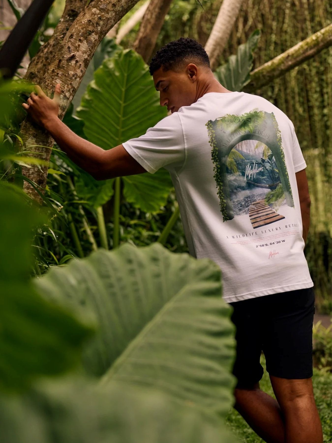 Malelions Men retreat t-shirt White 2900155309066