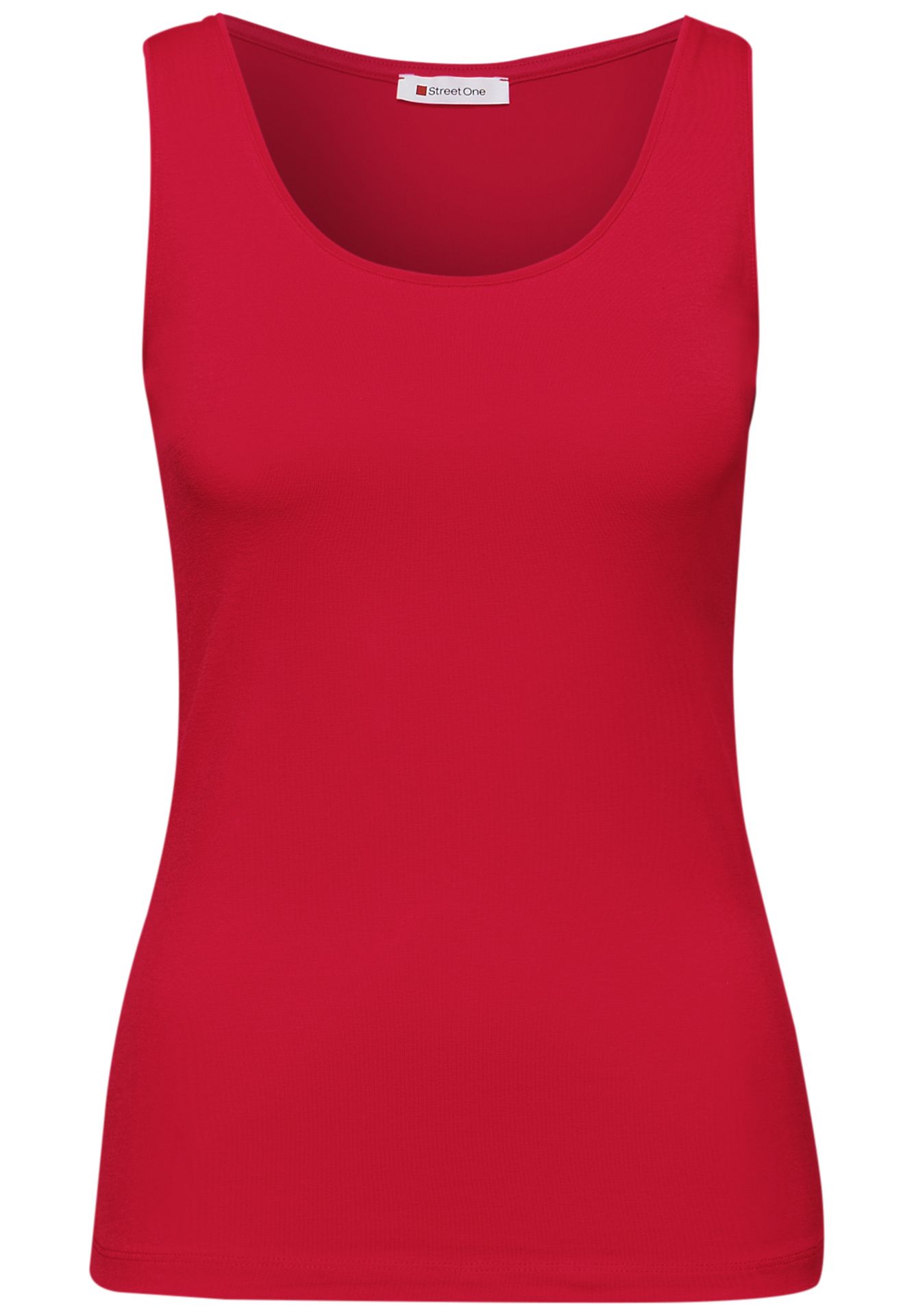 Street-One A323636 Style Anni basic top salsa red 00112709-EKA19000200000925