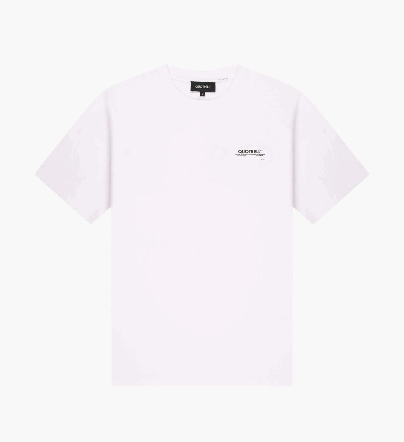 Quotrell Elevate tee white/black 00112772-WBLA