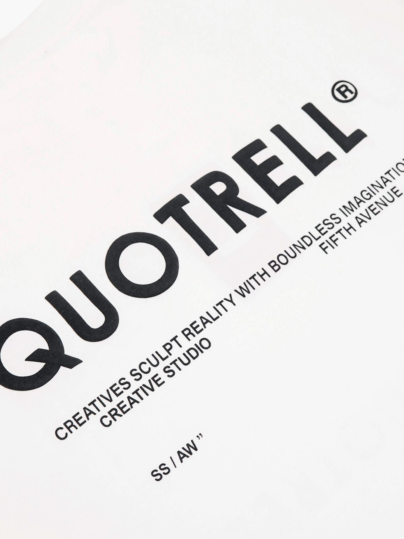 Quotrell Elevate tee white/black 2900155593069