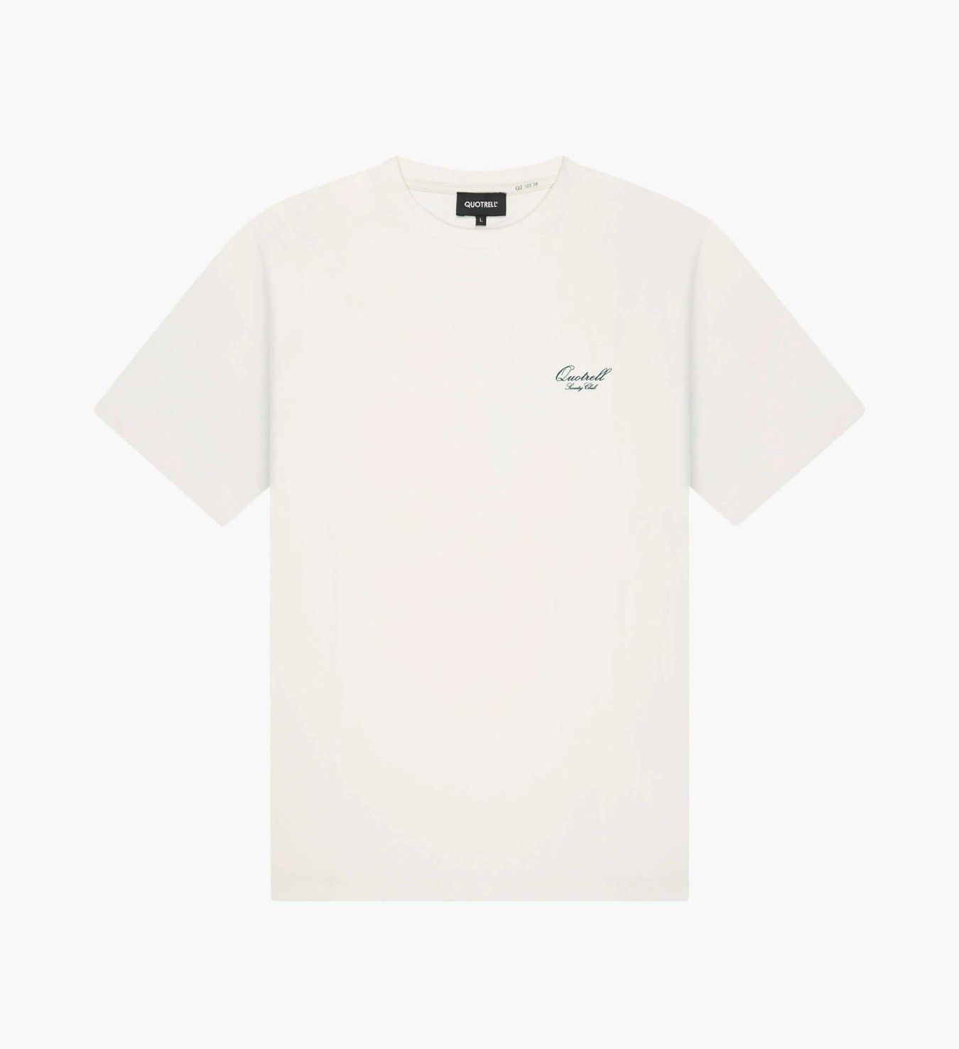 Quotrell Salud tee Off White/green 00112775-OWG