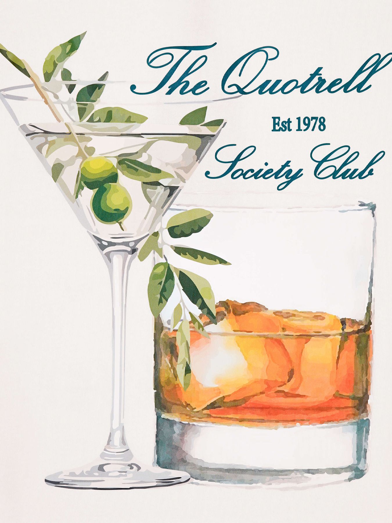 Quotrell Salud tee Off White/green 2900155599061