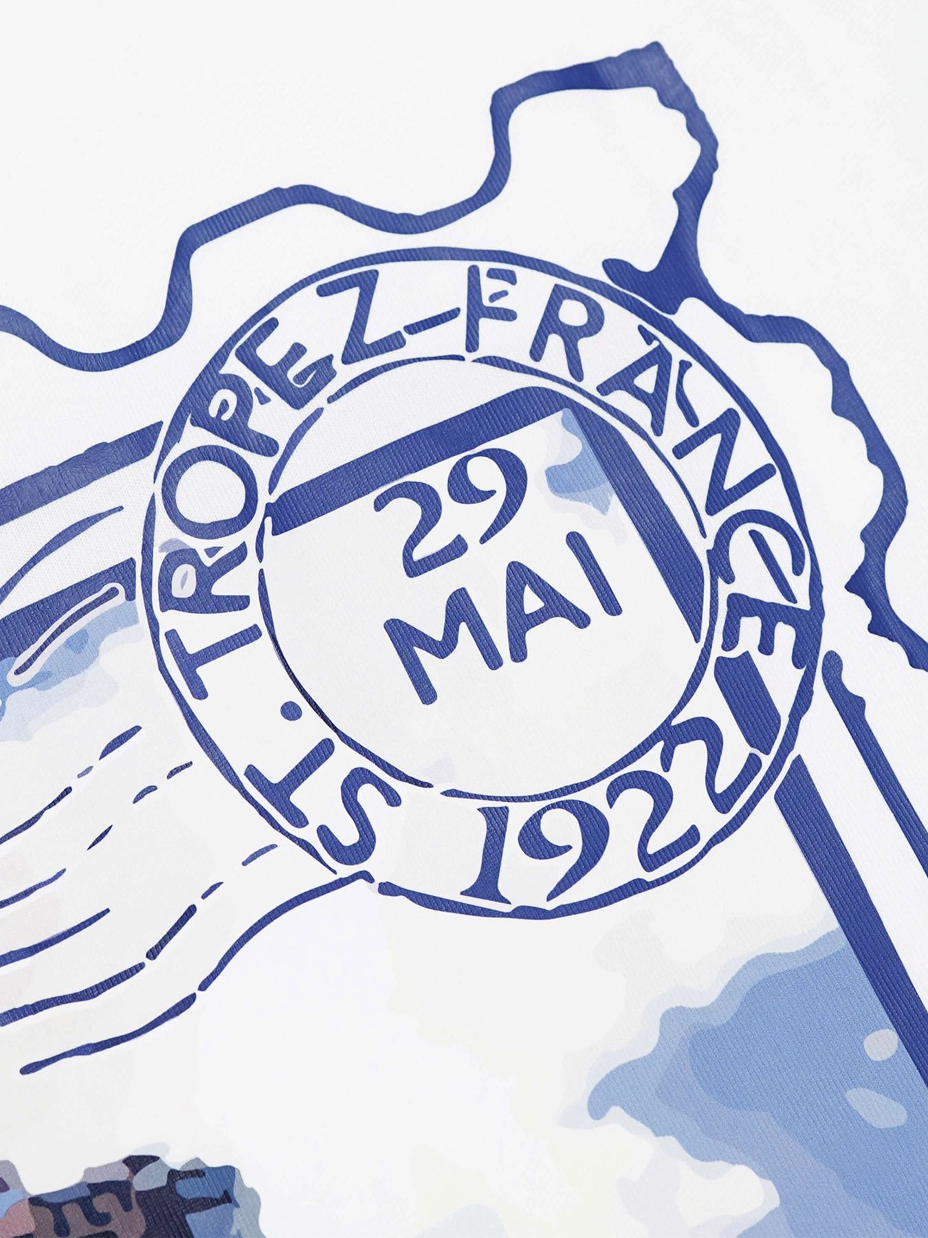 Quotrell Rivera tee White/blue 2900155607063