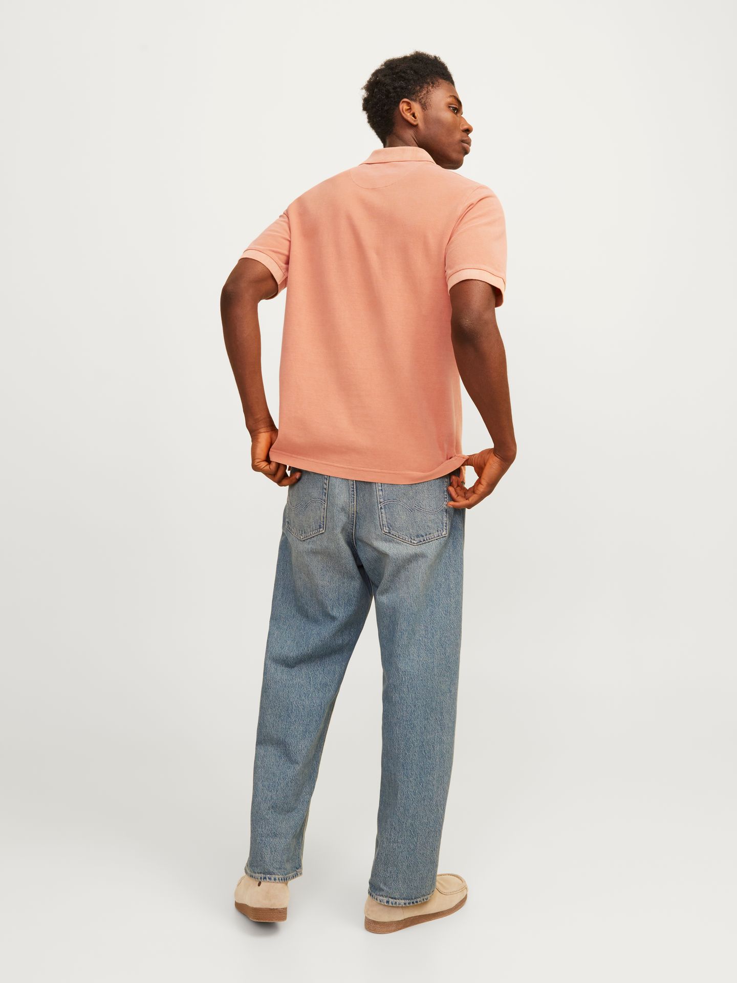 Jack & Jones JPRBLUWILLIAM WASH SS POLO SN Sunburn 2900155655057