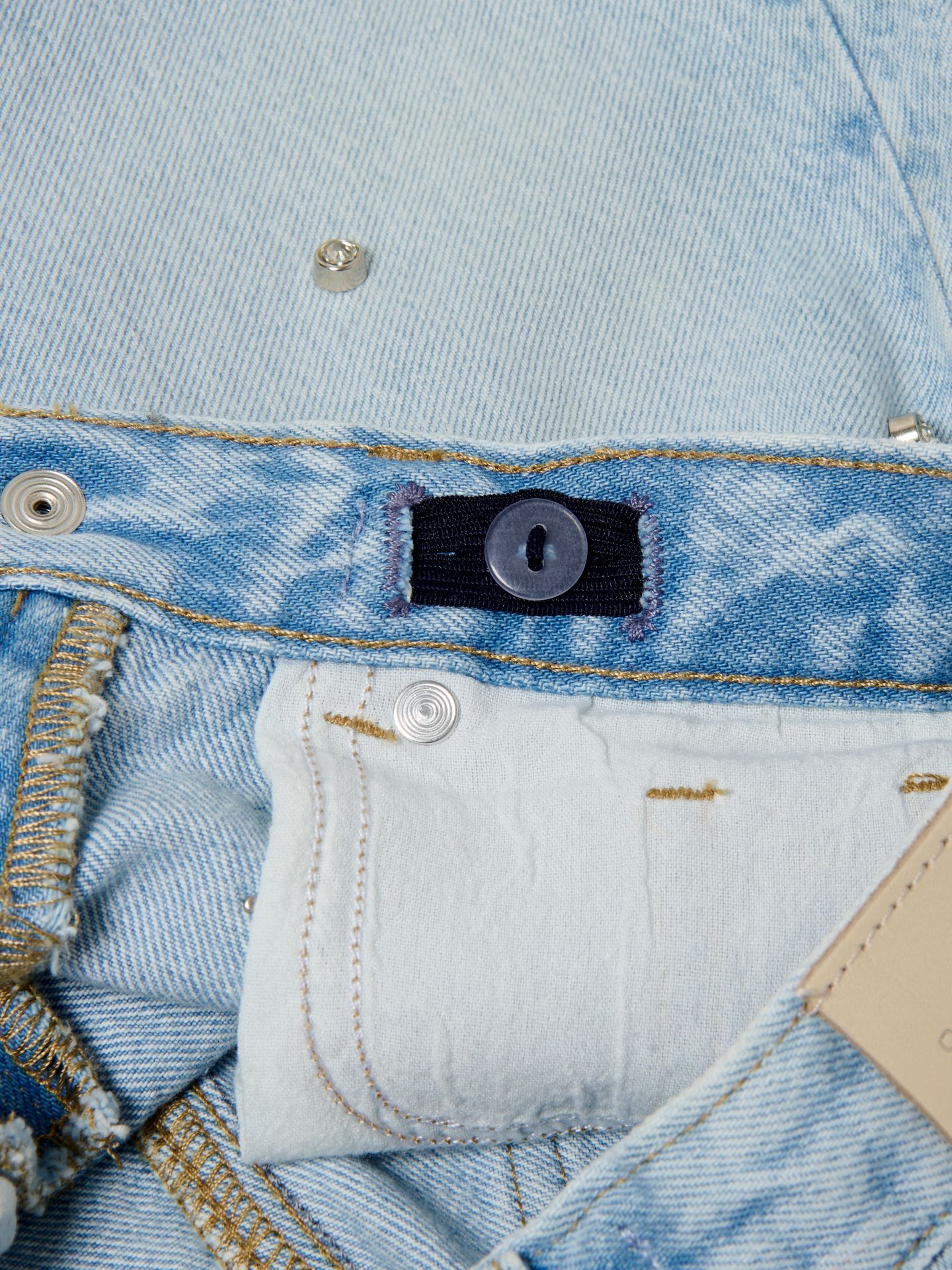 Only KOGHOPE RHS LOOSE LONG SHORTS DNM A Light Blue Denim 2900155631020