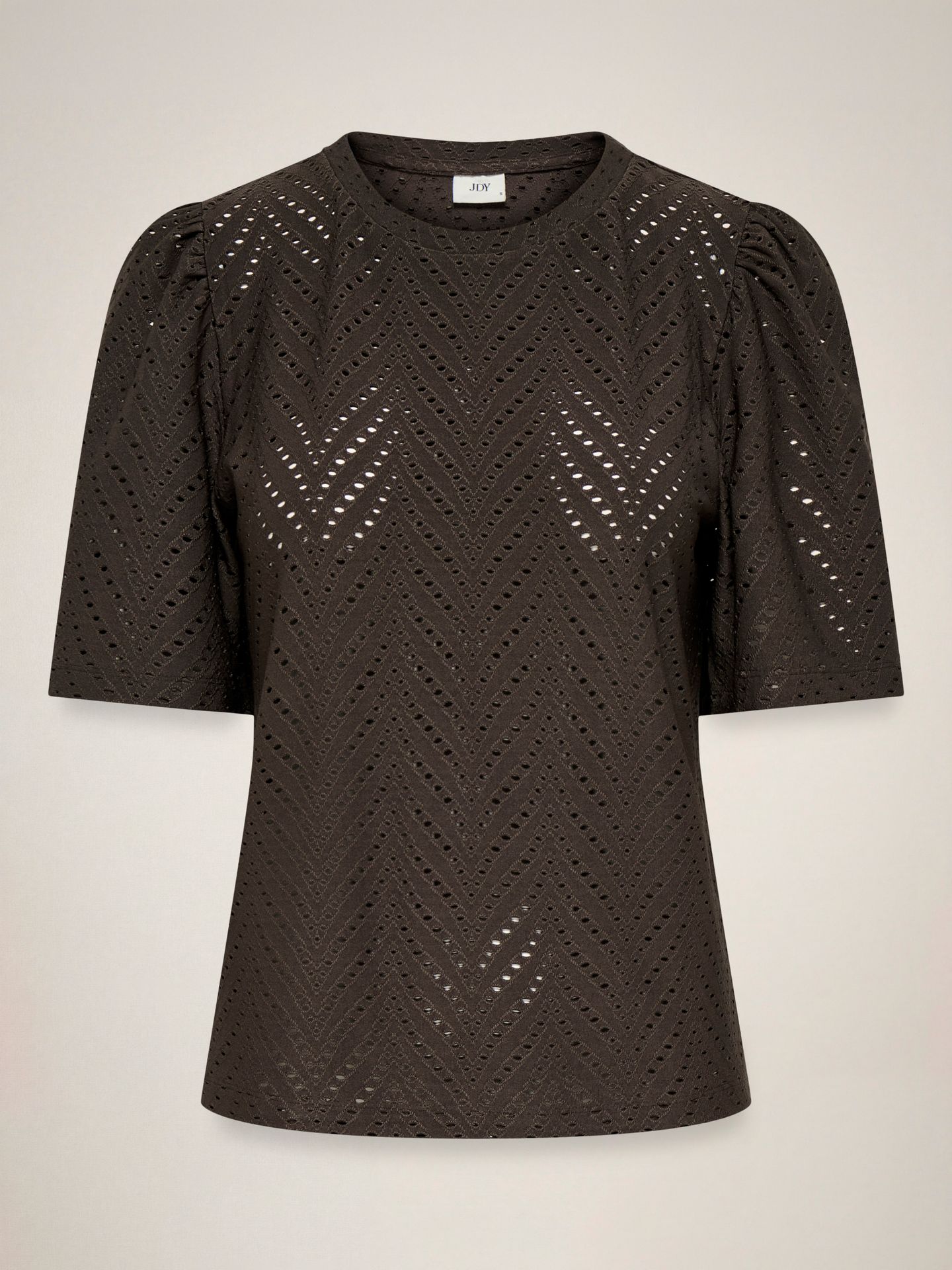 JDY JDYCARLA CATHINKA S/S TOP JRS NOOS Chocolate Brown 2900166557029