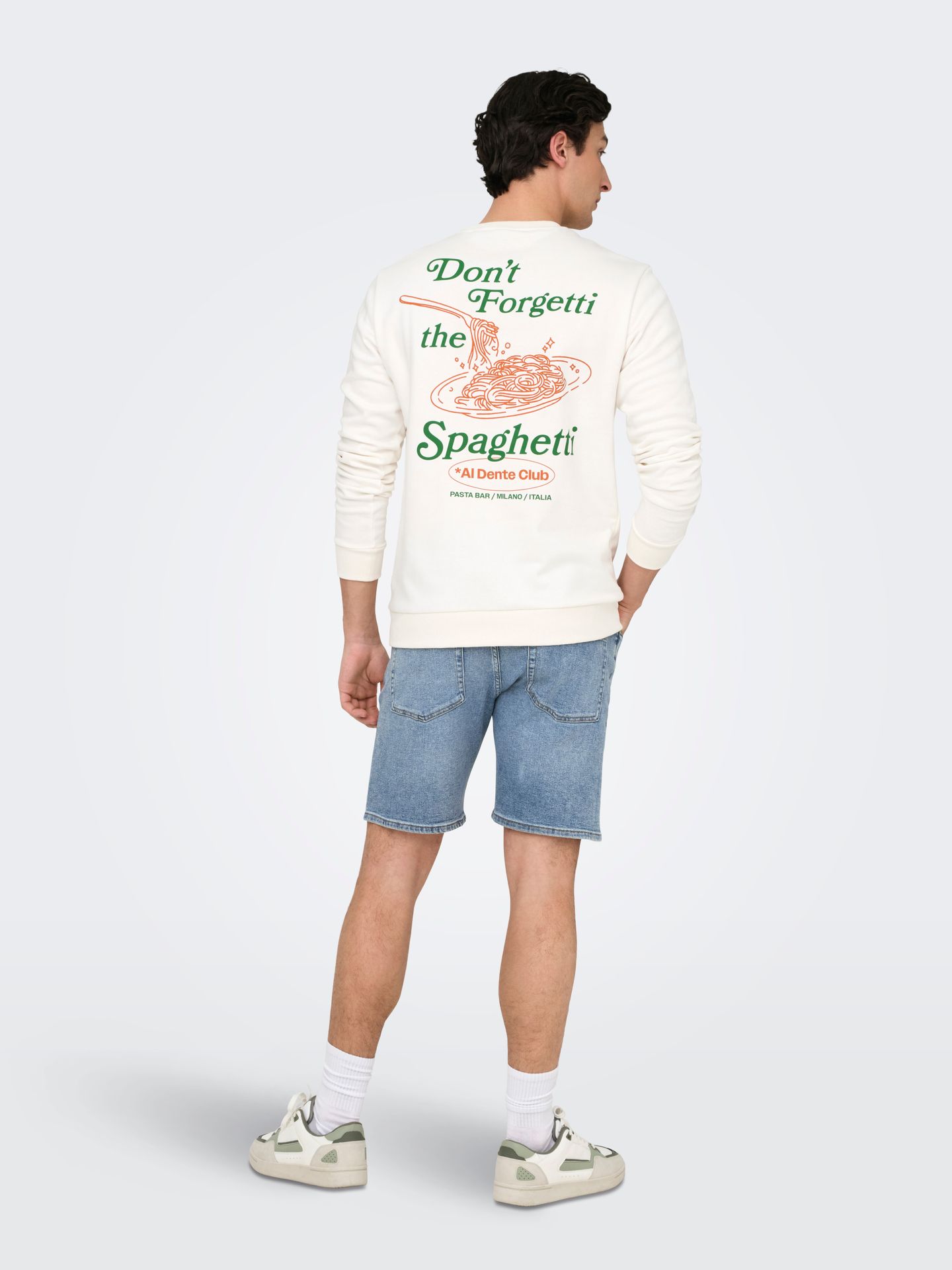 Only & Sons ONSWEFT BOX PIM DNM SHORTS WE Light Blue Denim 2900155671026