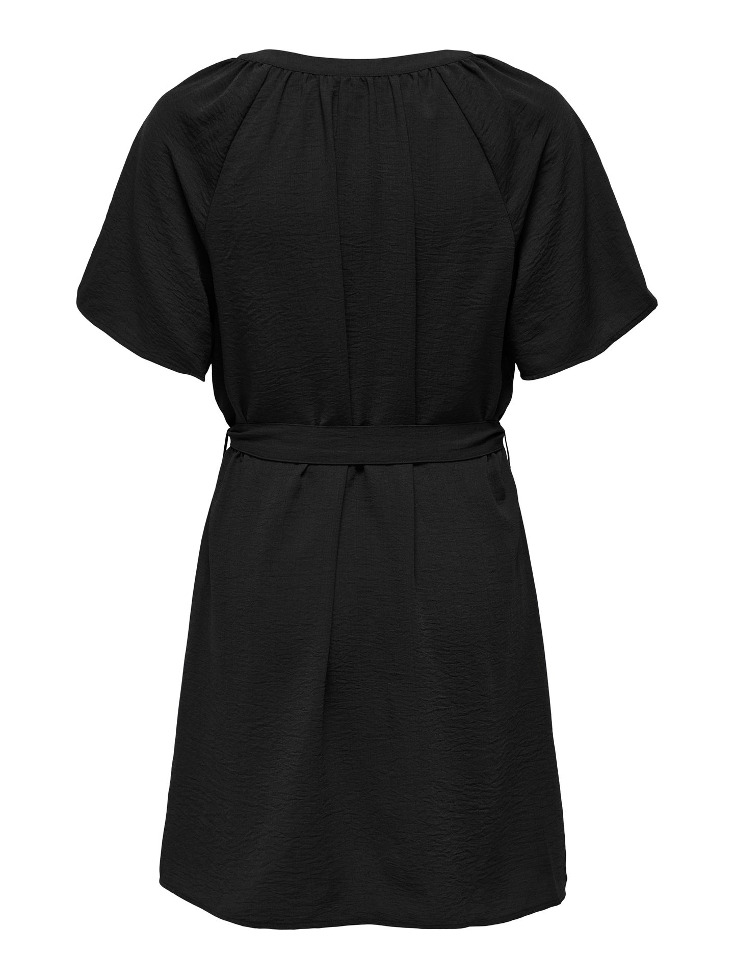 JDY JDYDIVYA LIFE S/S V-NECK DRESS WVN Black 2900155682039